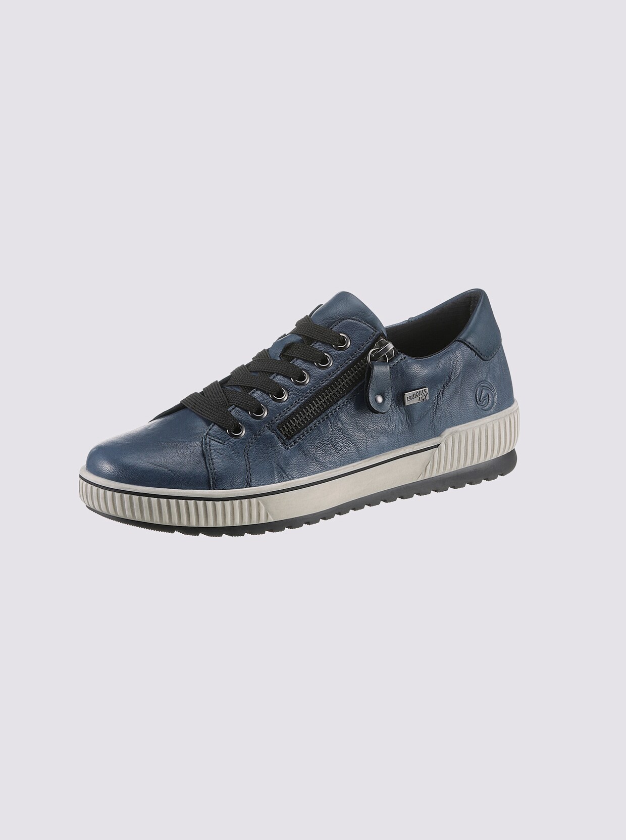 Remonte Schnürschuh - mittelblau