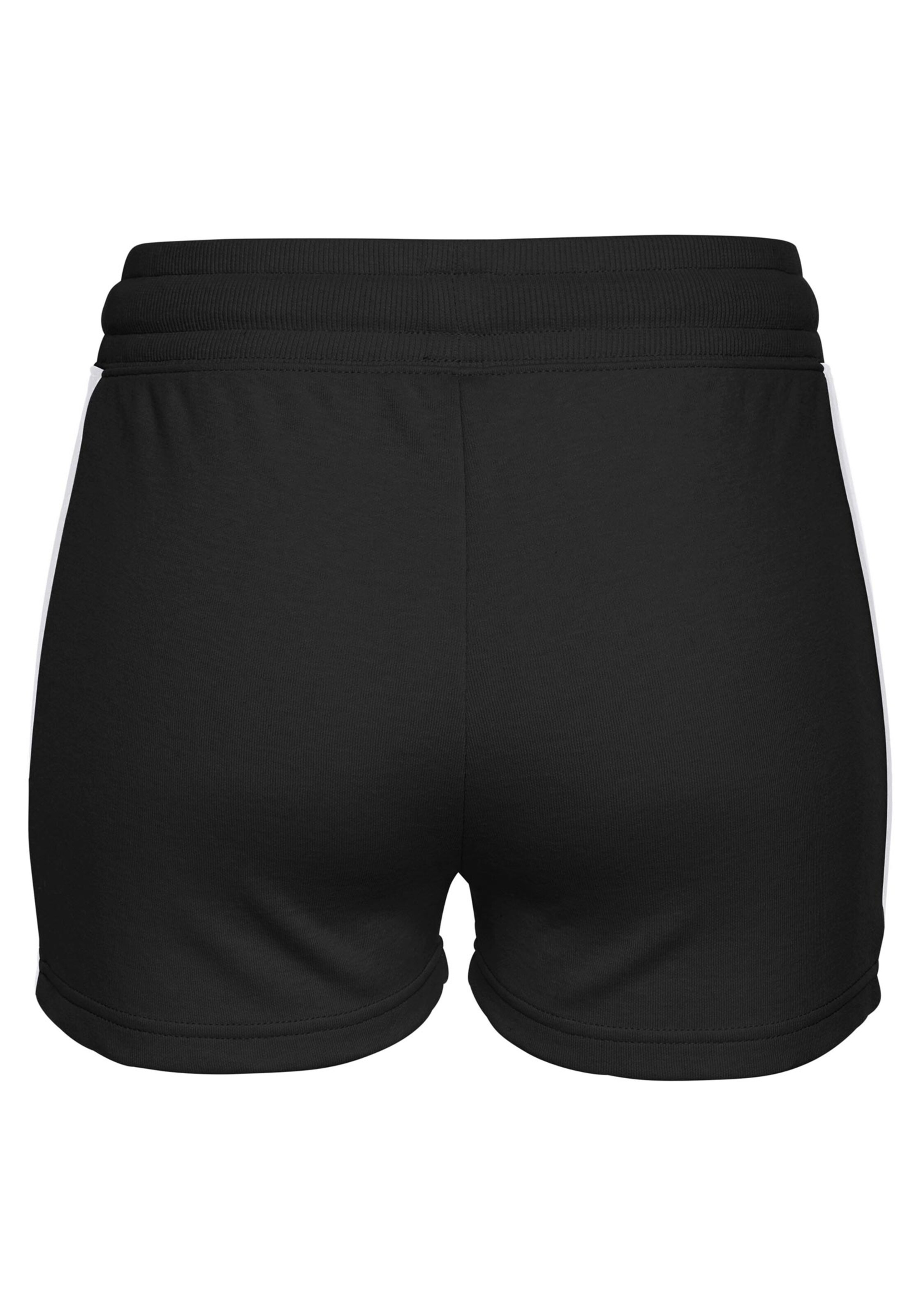Damenmode Hosen Bench. Relaxshorts in schwarz-weiß Damenmode Hosen Bench. Relaxshorts in schwarz-weiß