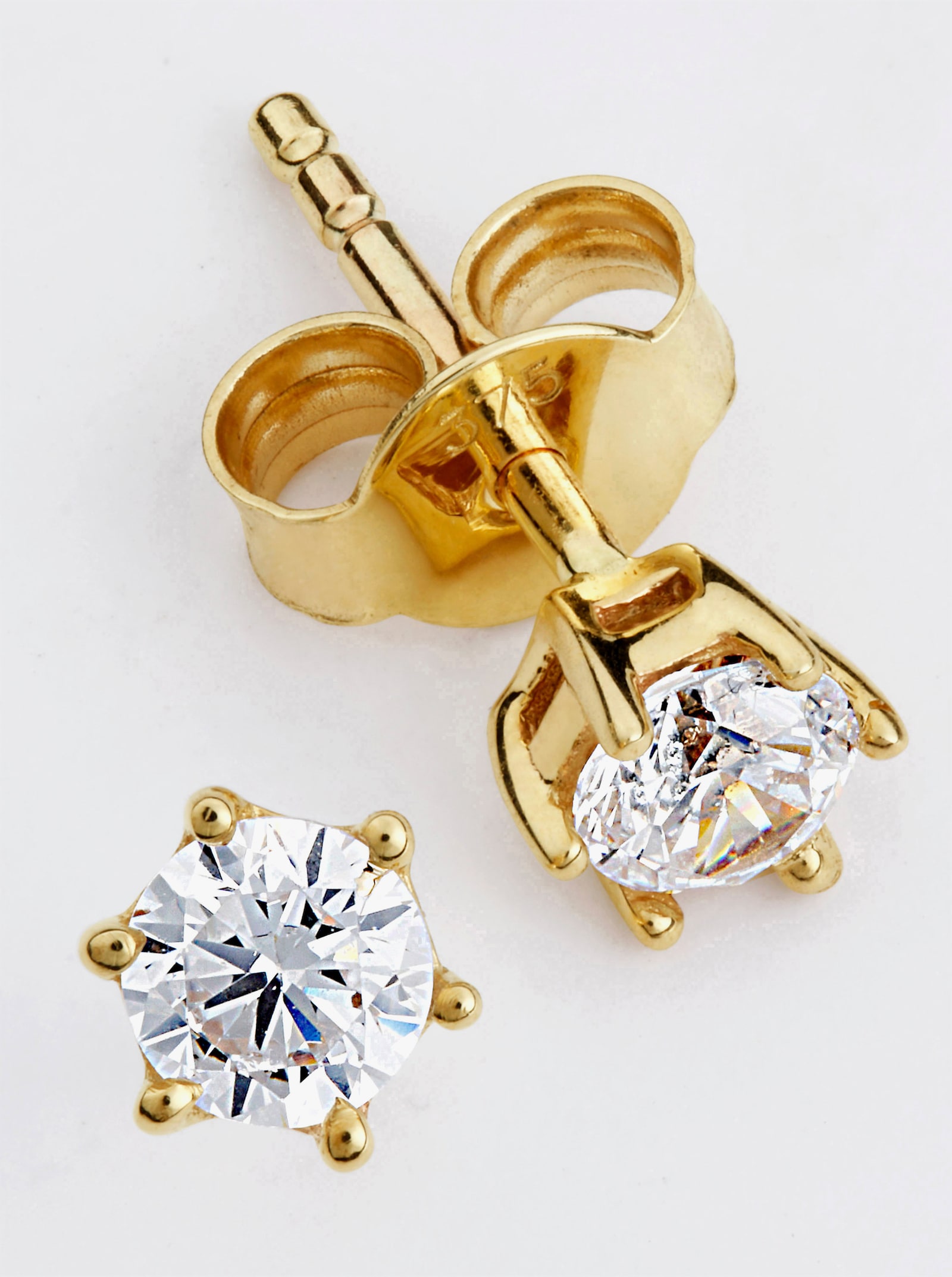 Ohrstecker - Gelbgold 375