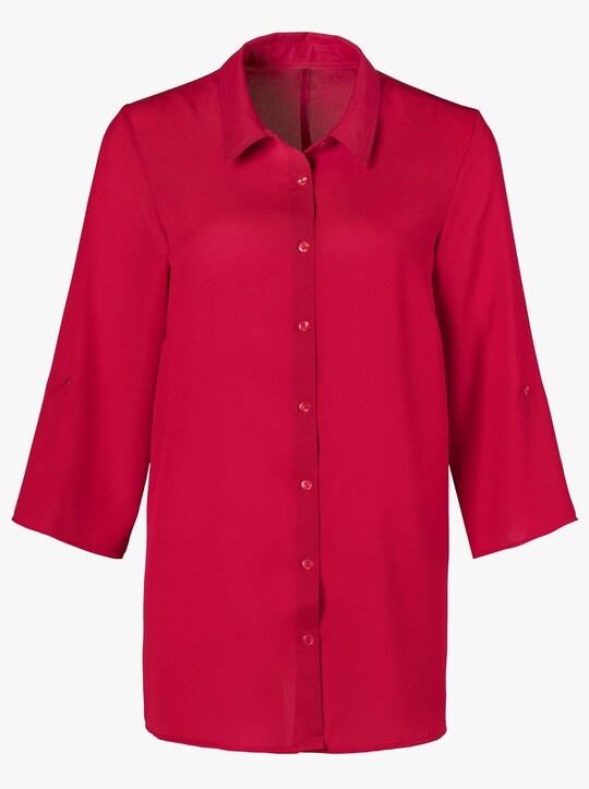 Longbluse - rot