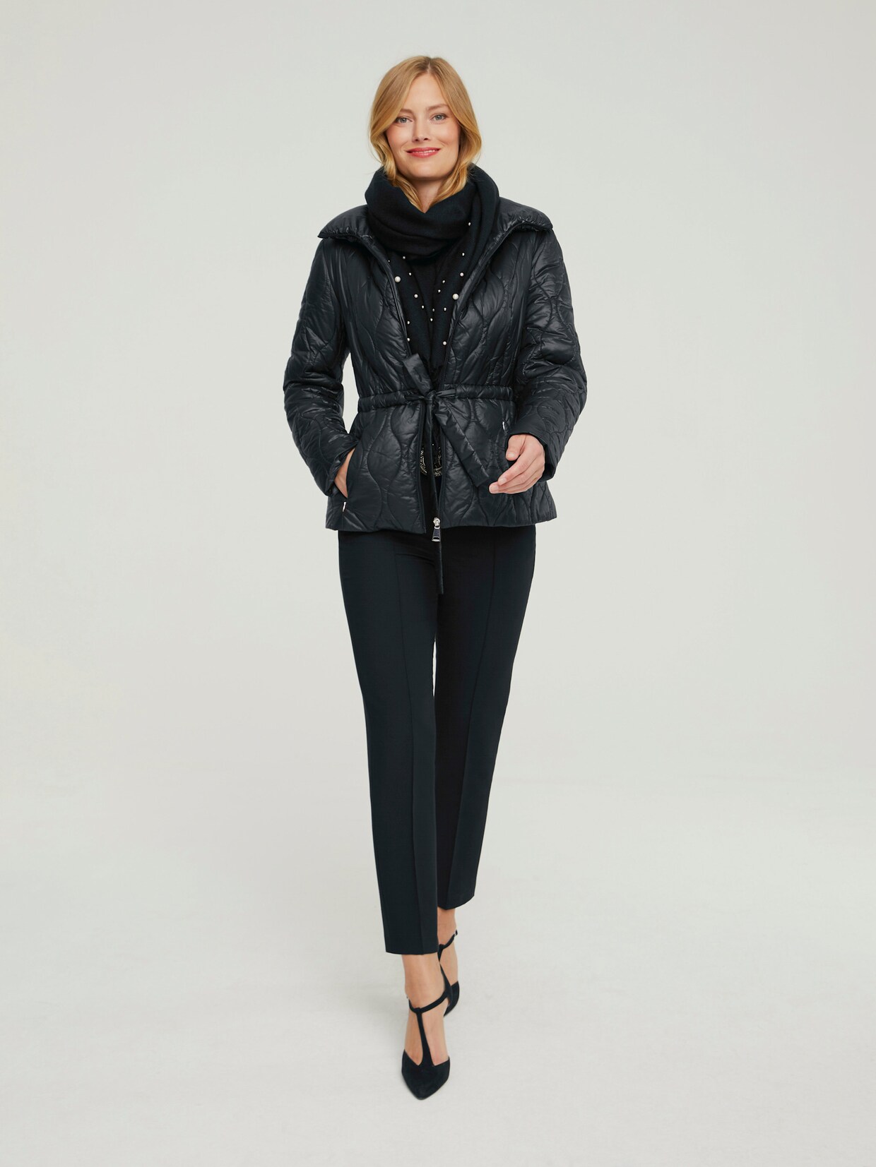 heine Steppjacke - schwarz