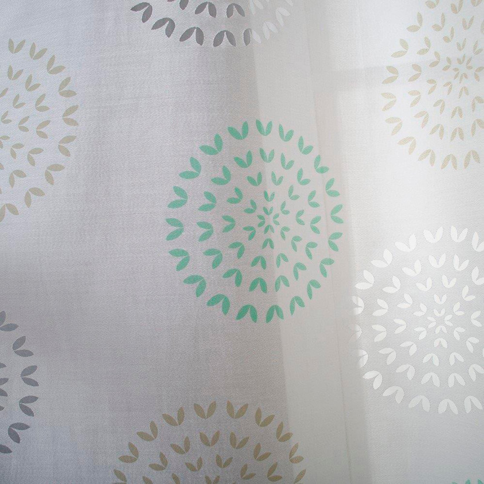 heine home Raffrollo - türkis-weiß