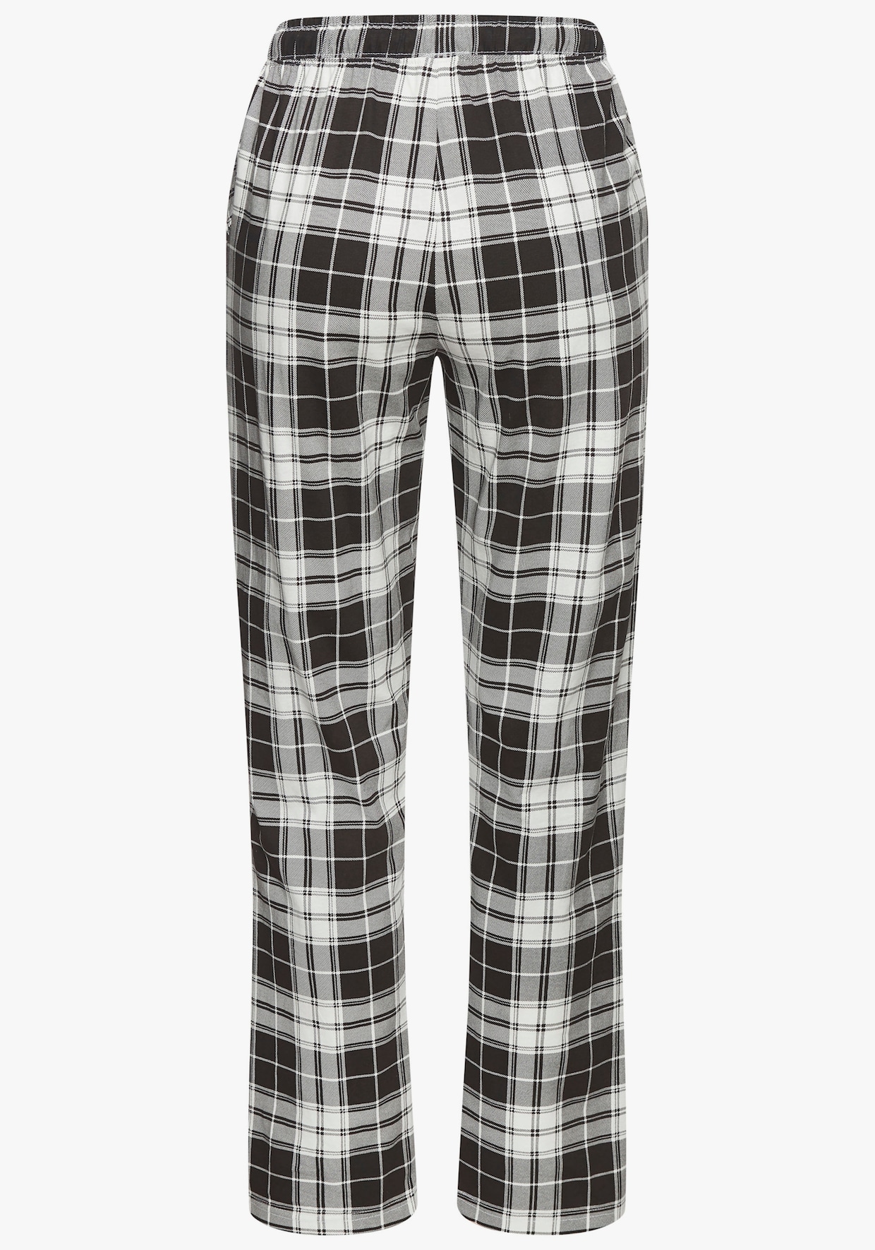 Vivance Dreams Pyjamahose - schwarz-weiß-gemustert