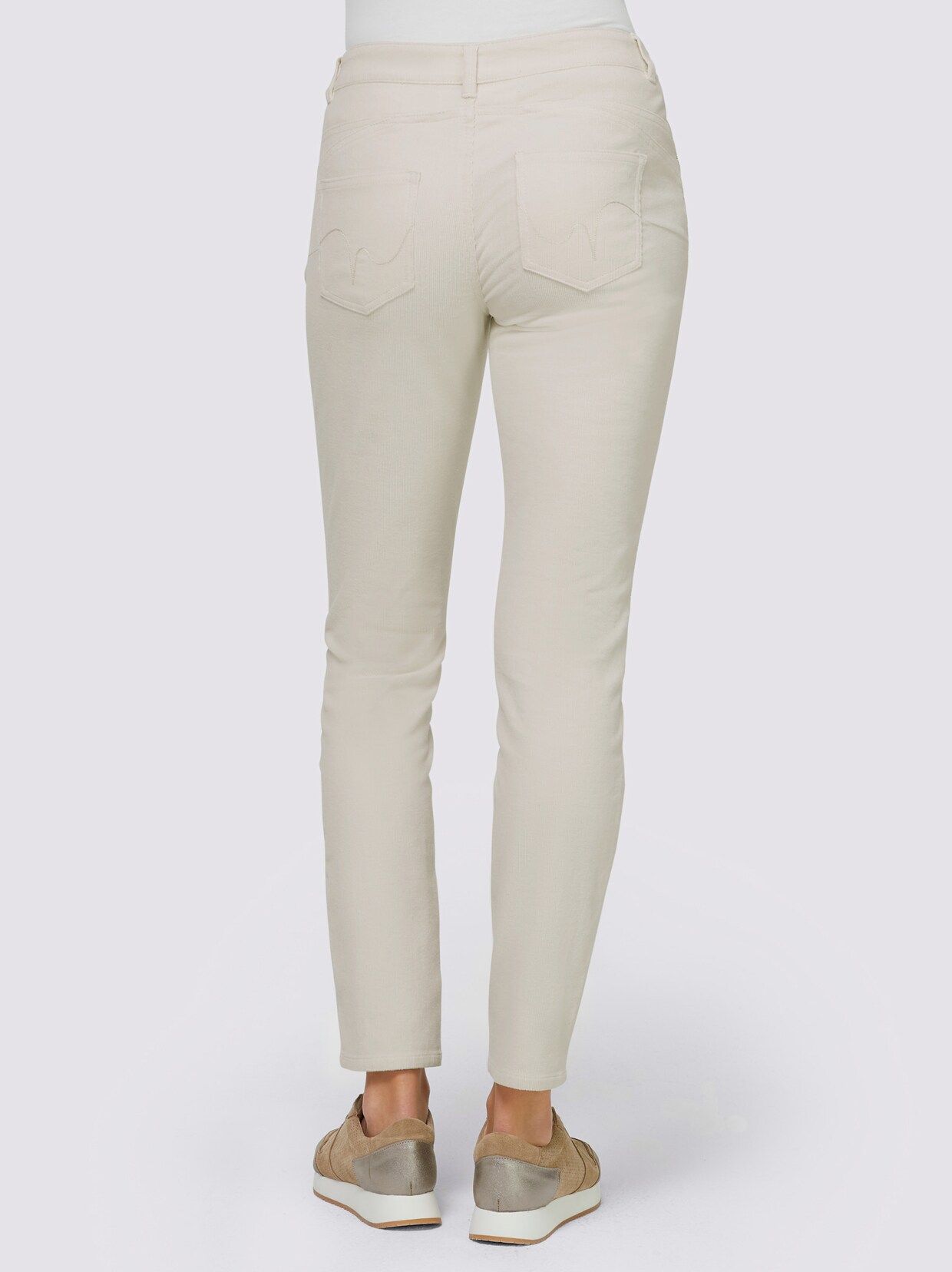 heine Cord-Hose - champagner