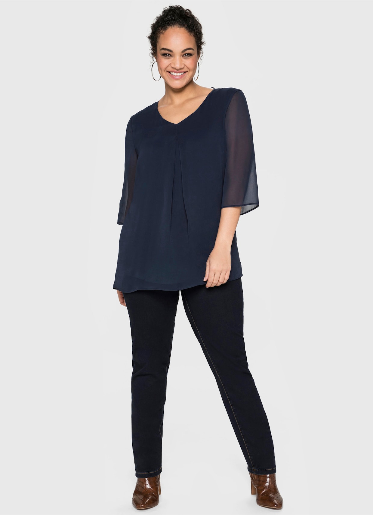sheego Tuniek - marine
