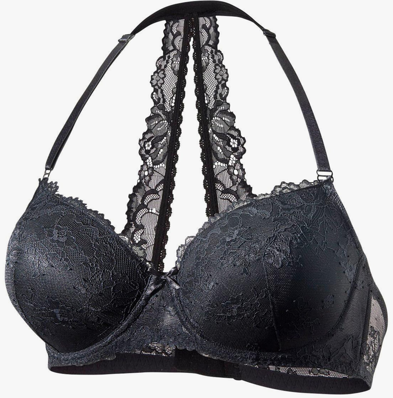 LASCANA Neckholder-BH - schwarz