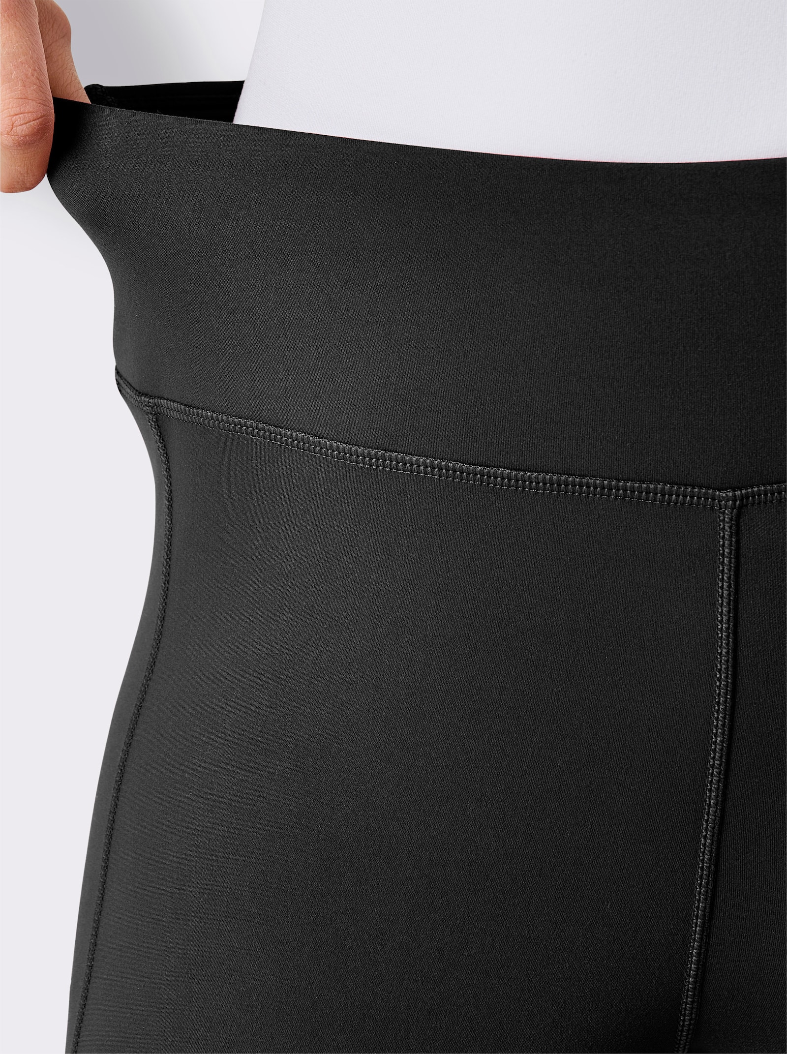 Catamaran Sports Yogaleggings mit breitem Bund - schwarz