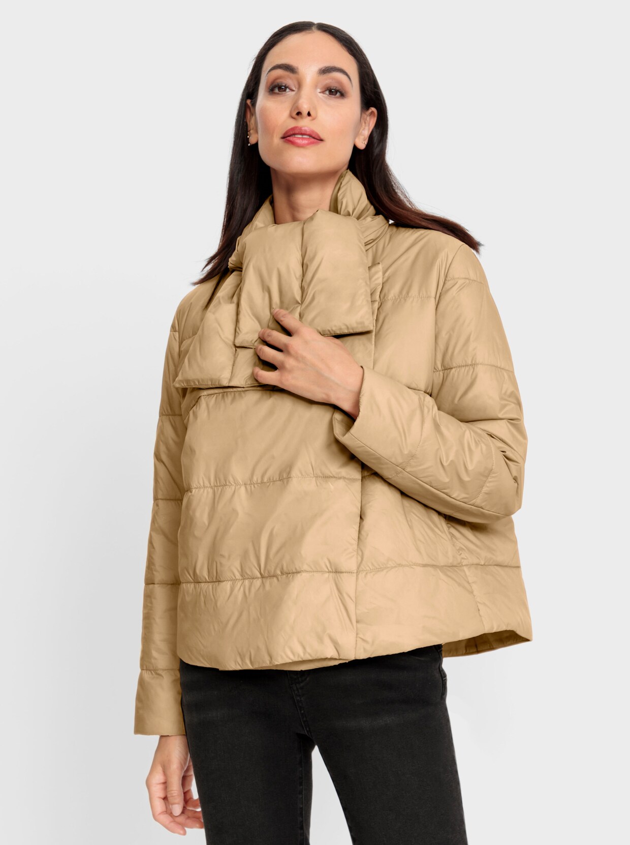 heine 2-in-1-Steppjacke - camel