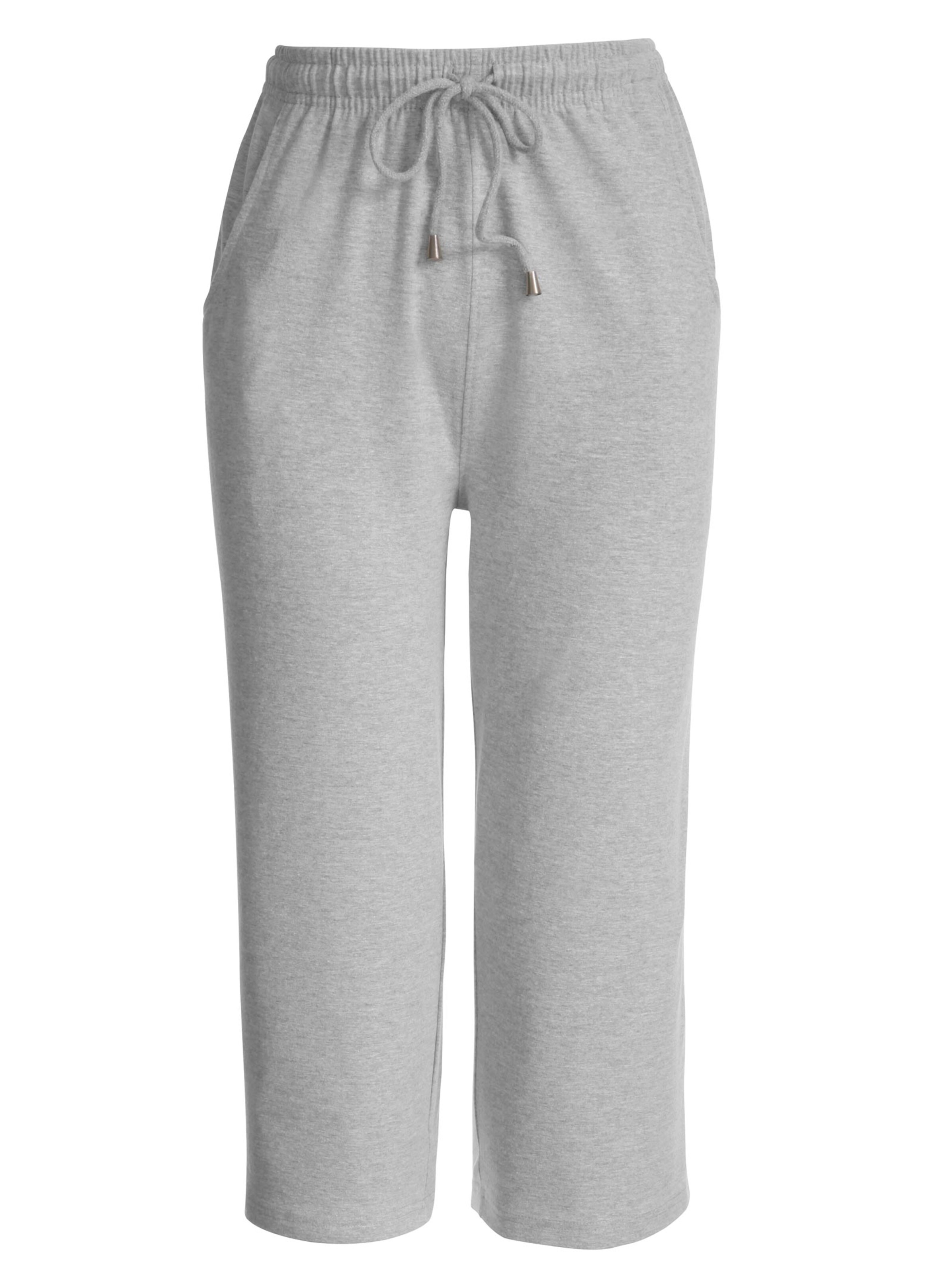 Capri-Freizeithose - grau