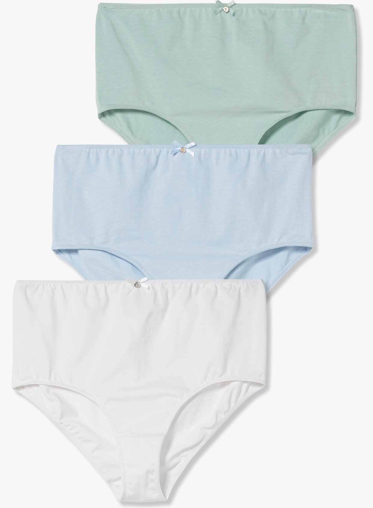 sheego Slip - ecru+mint+hellblau