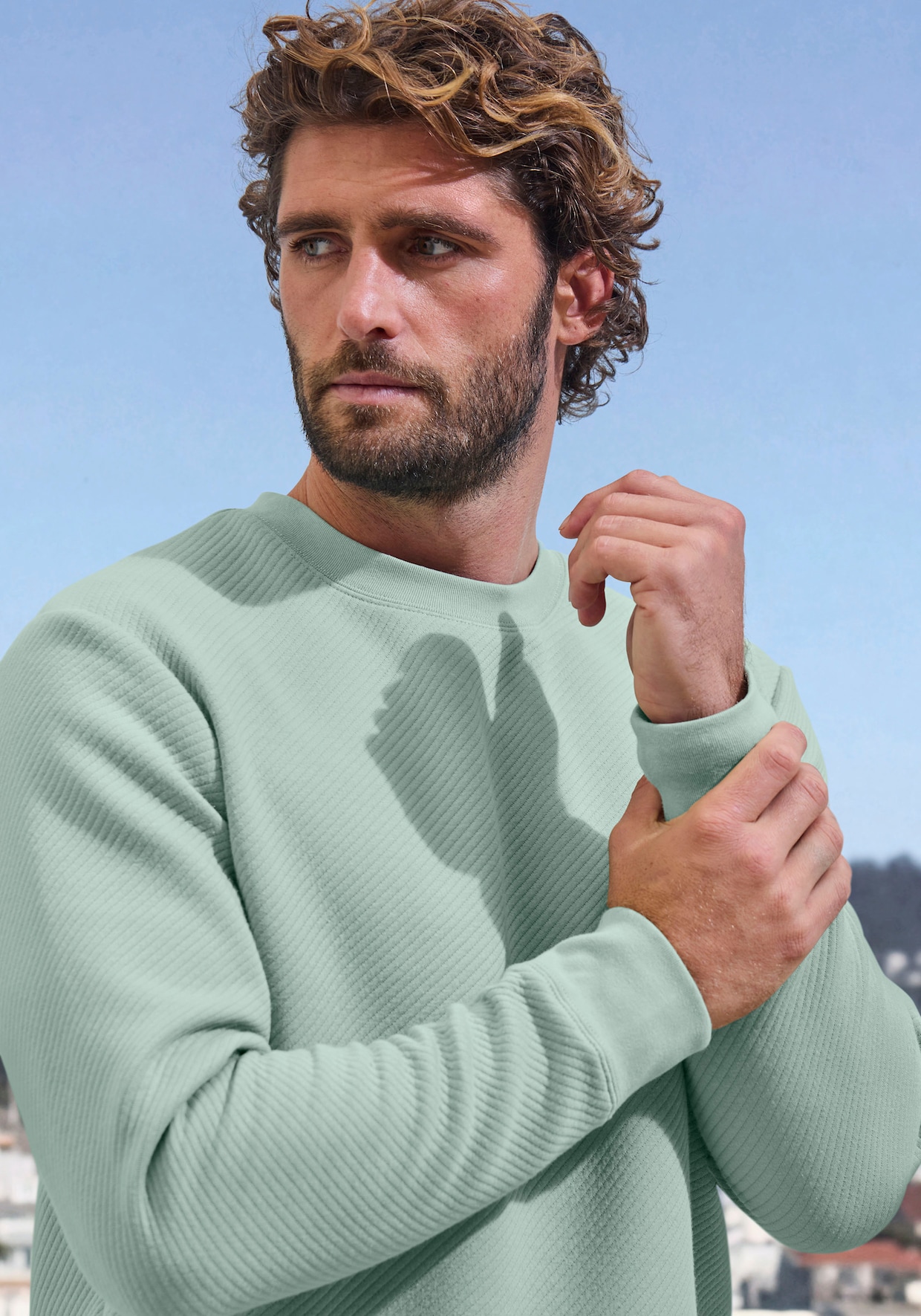 Sweatshirt - mint