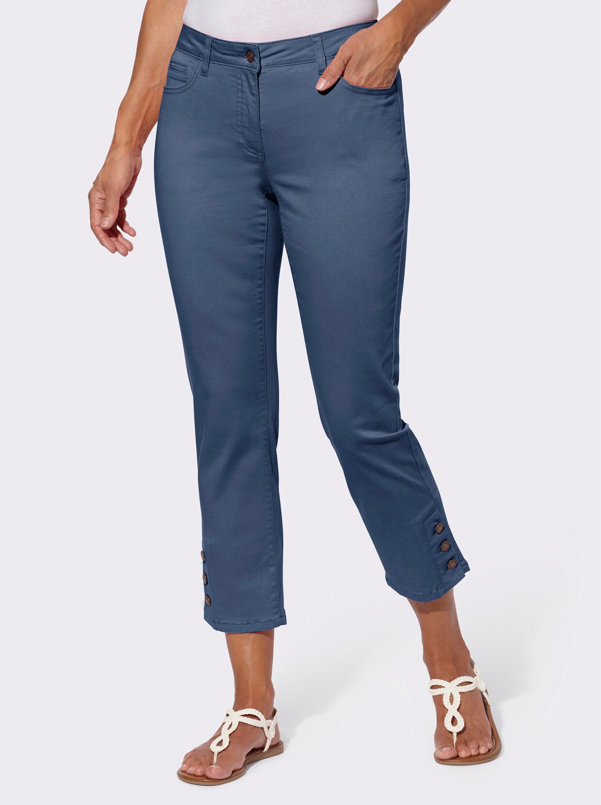 7/8-Hose - jeansblau