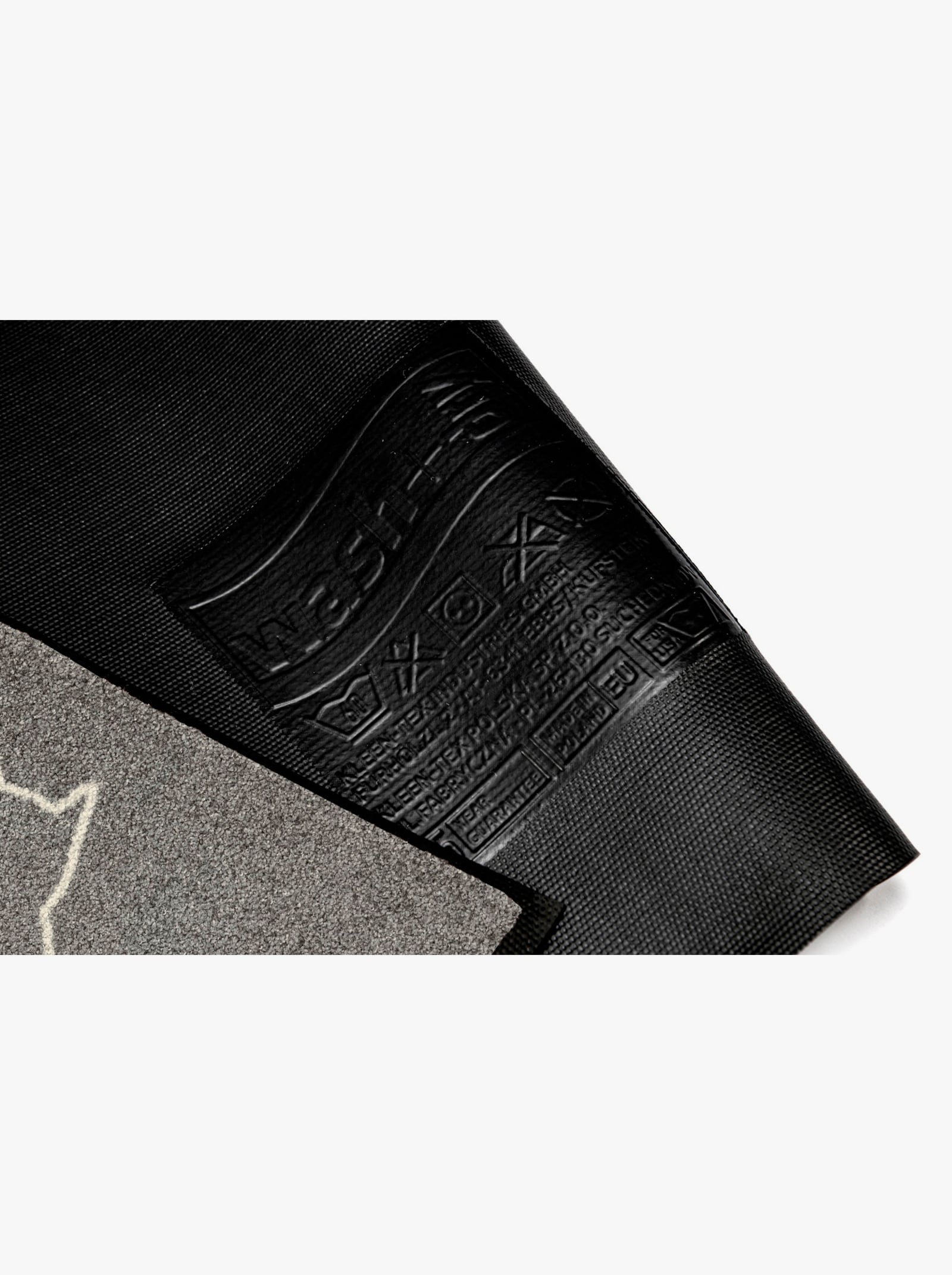 wash+dry by Kleen-Tex Fußmatte - grau-ecru