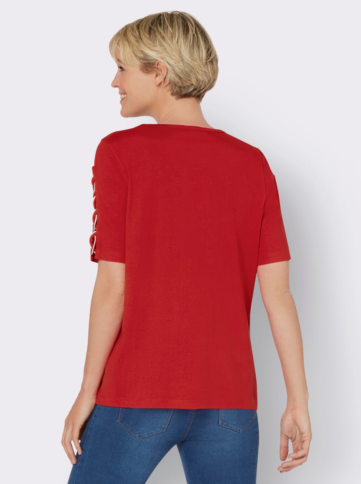 Shirt met korte mouwen - rood