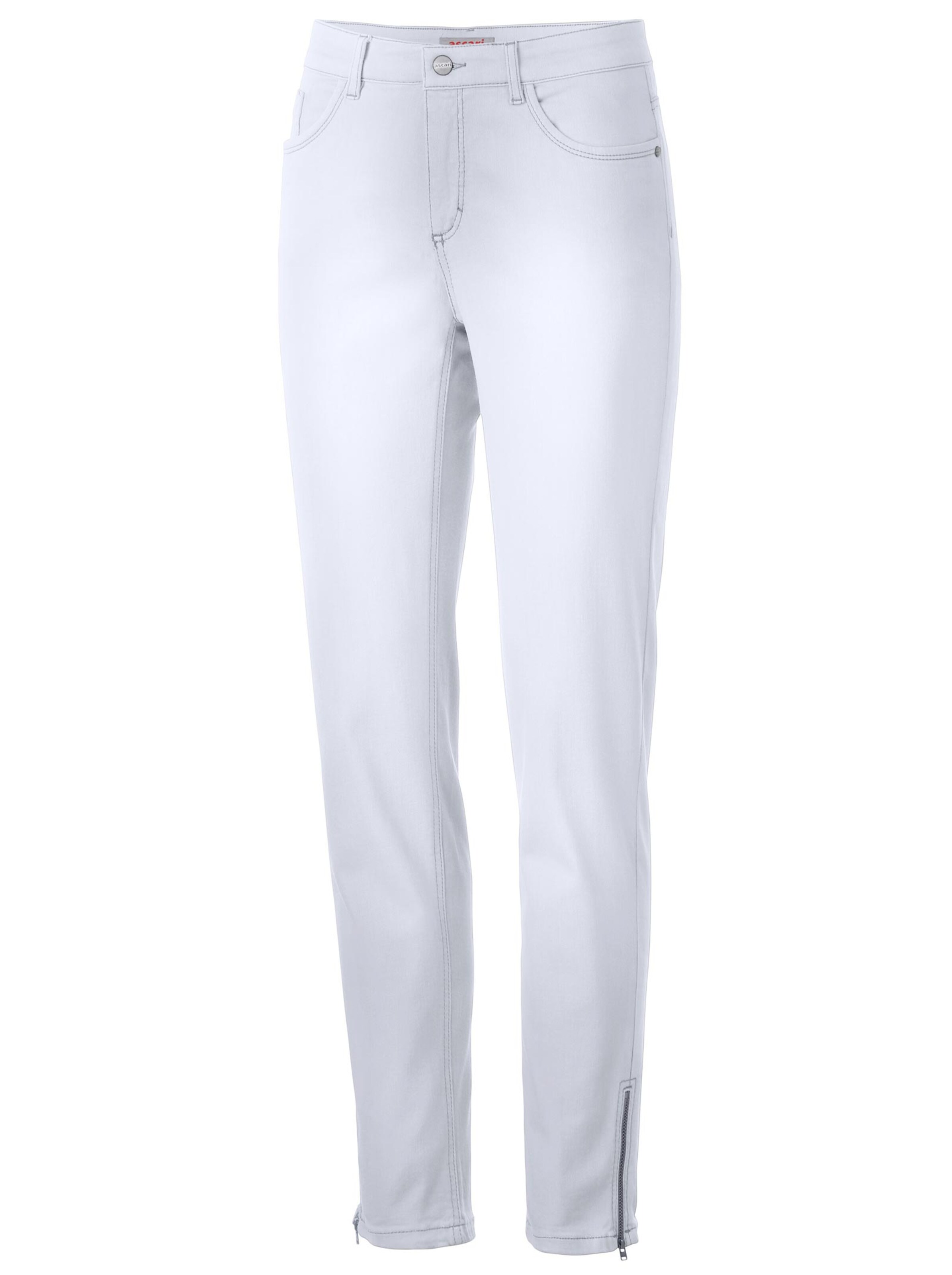 Damenmode Jeans Ascari Stretch-Jeans in weiß Damenmode Jeans Ascari Stretch-Jeans in weiß