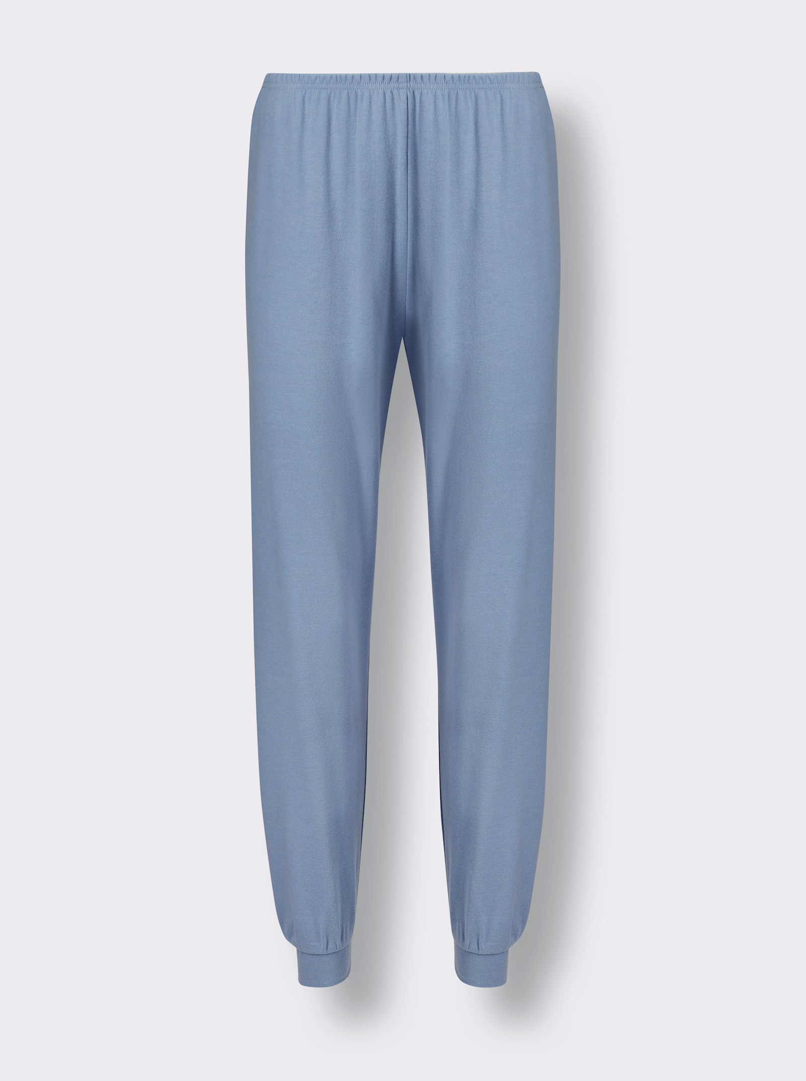 wäschepur Schlafanzug in formstabiler Interlock-Qualität - bleu