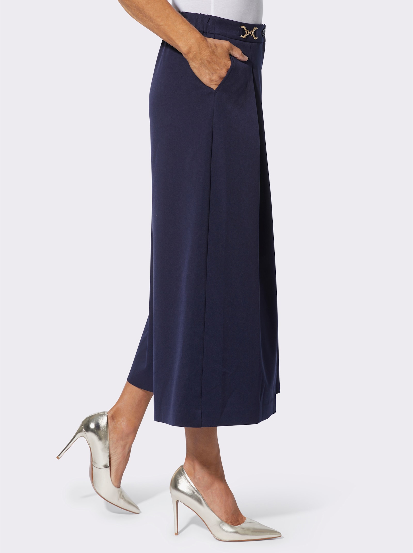 Culotte mit Dehnbund hinten - marine