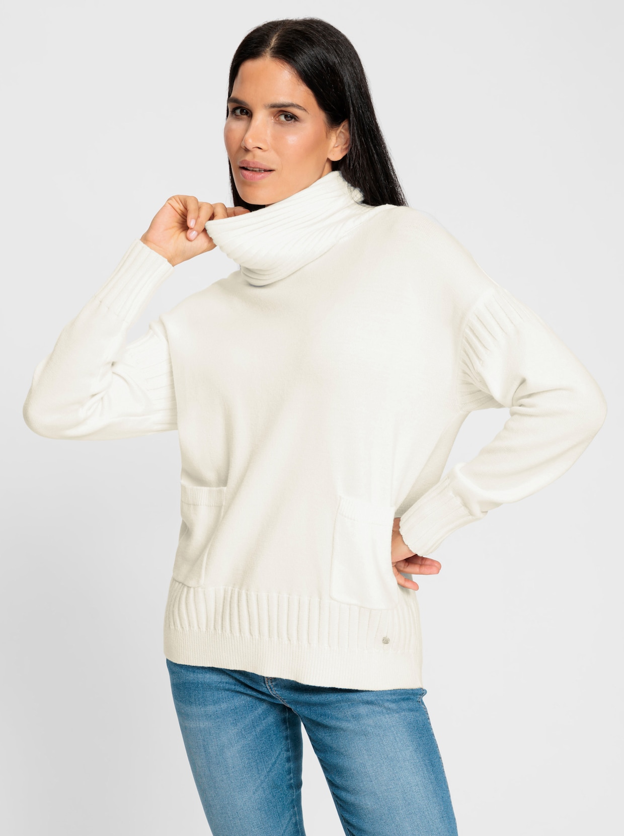 heine Rollkragenpullover - ecru