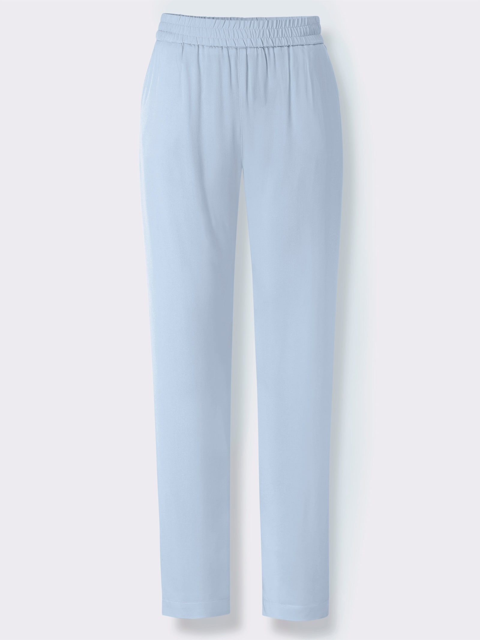 heine 7/8-Hose mit Dehnbund - hellblau