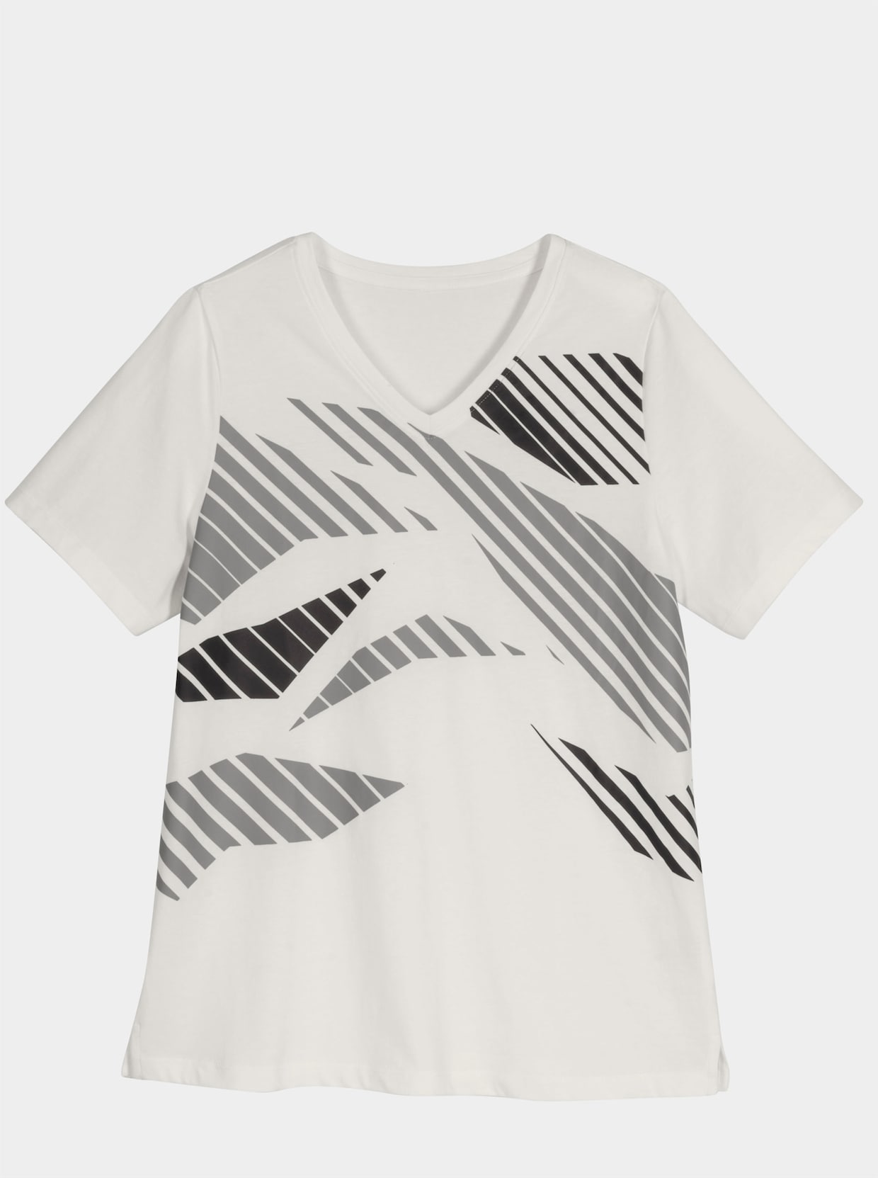 Freizeitshirt - ecru-bedruckt
