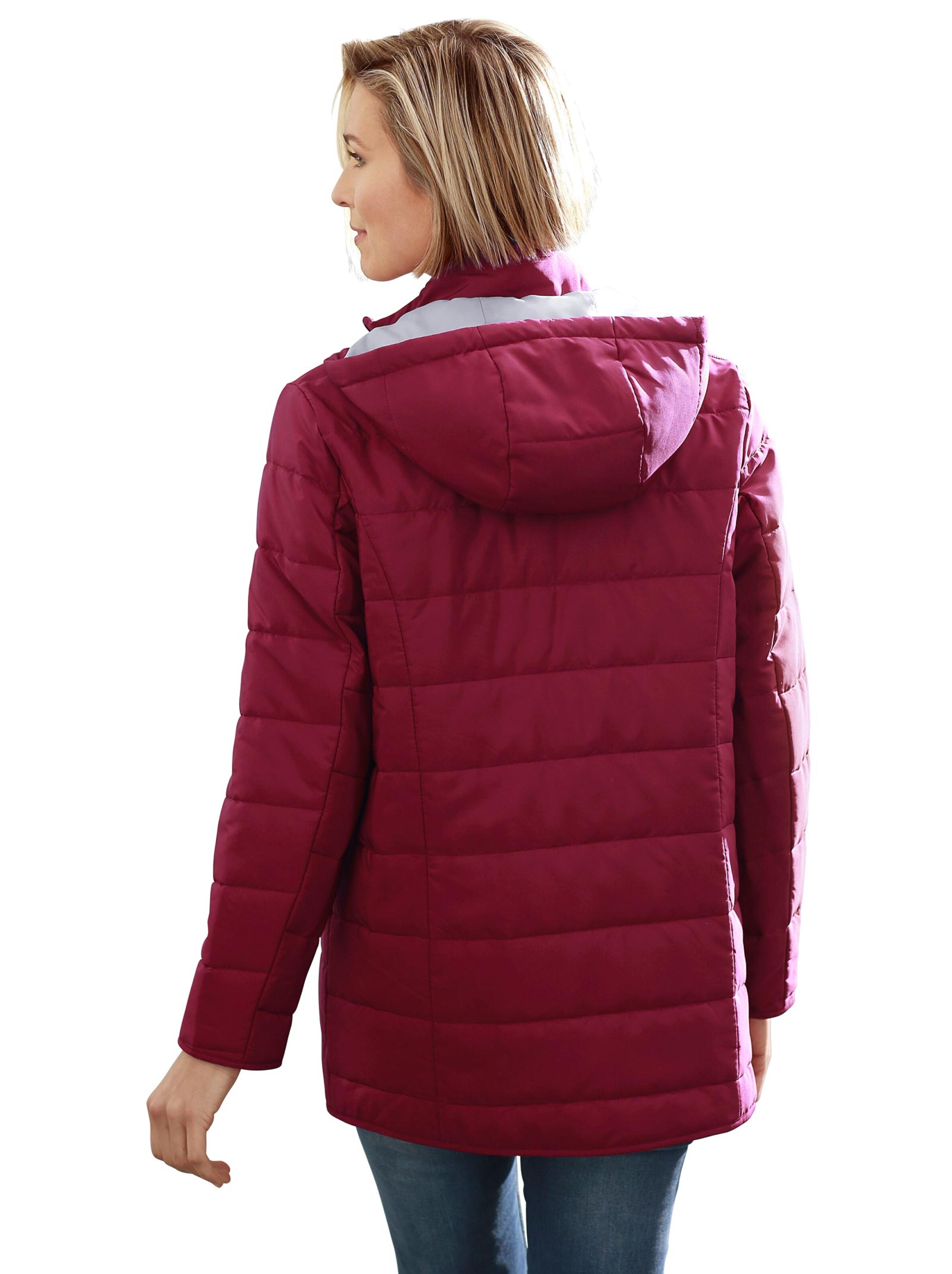 Steppjacke - bordeaux