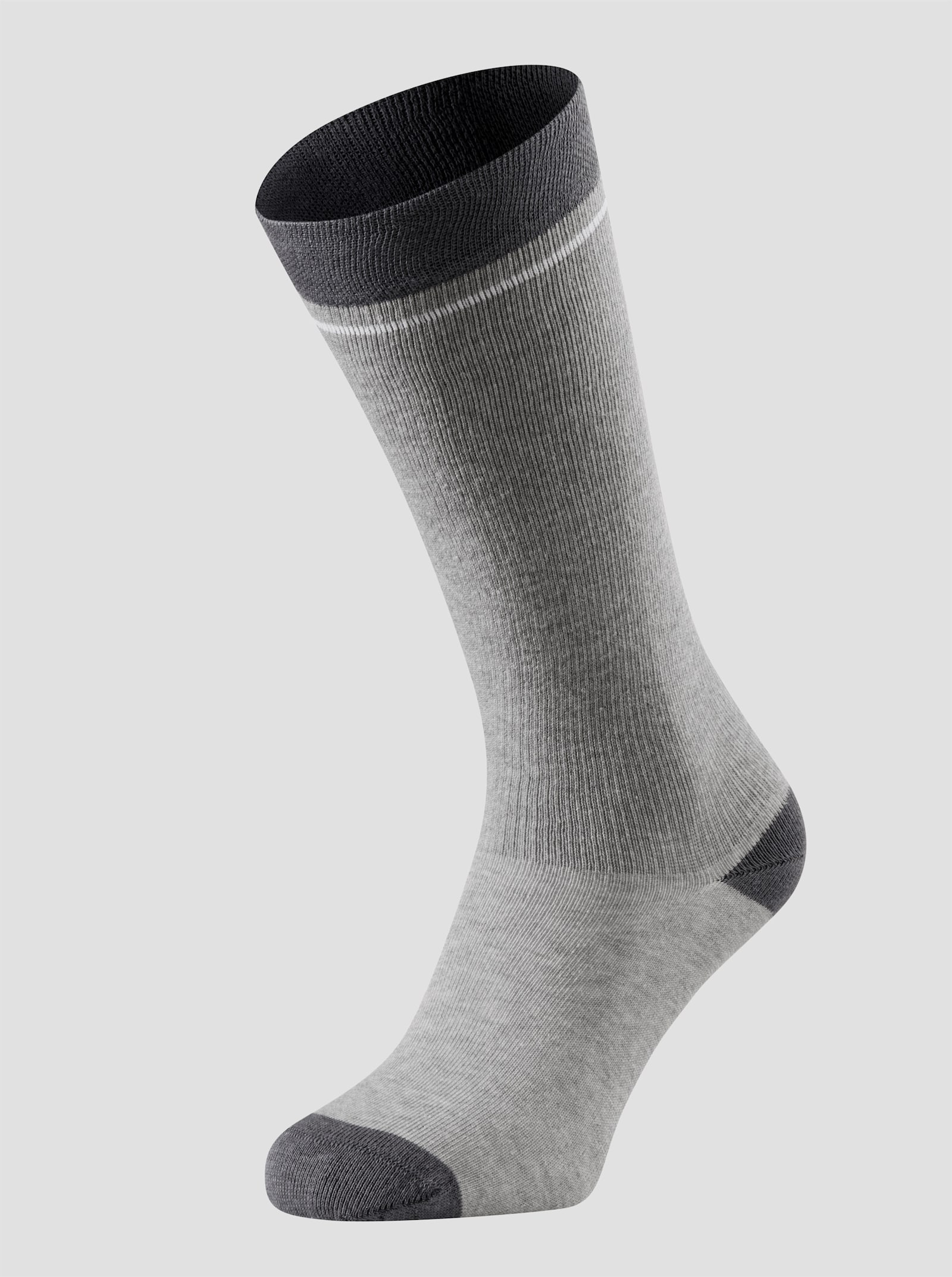 wäschepur Kompressionskniestrumpf - steingrau
