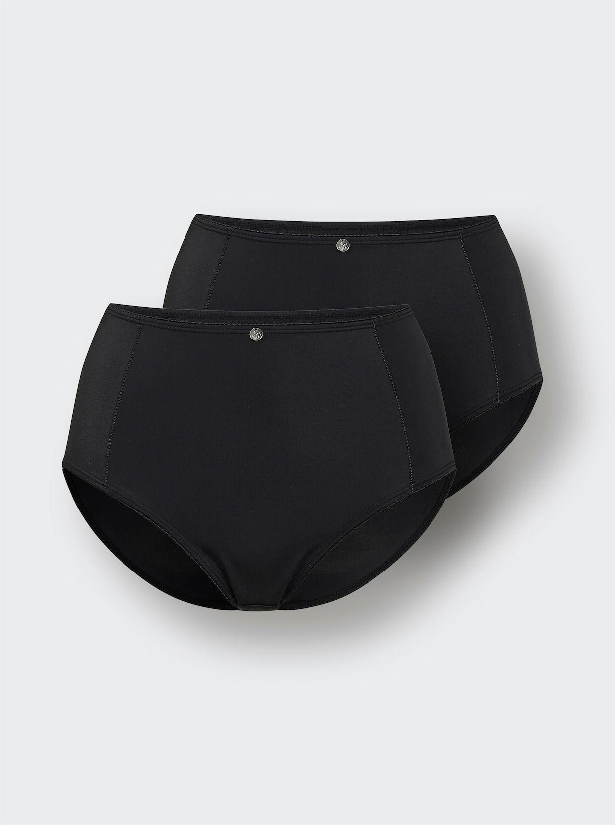 wäschepur Bokové kalhotky - 2x černá