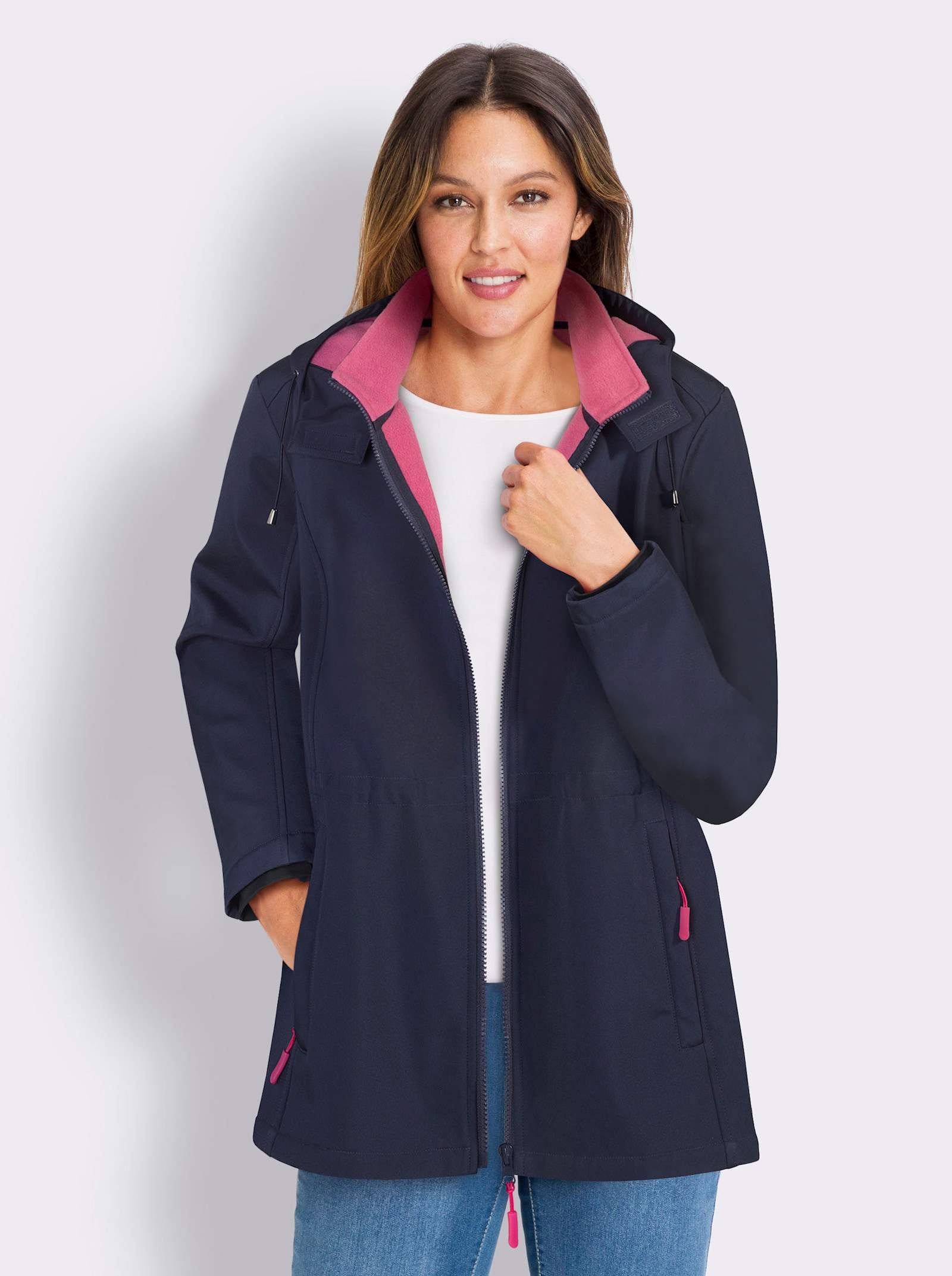 Softshell-Jacke - marine