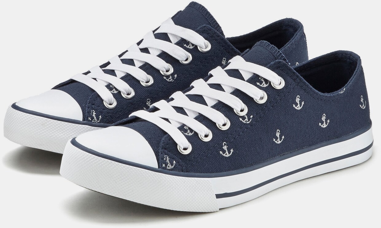 LASCANA Sneaker - blau