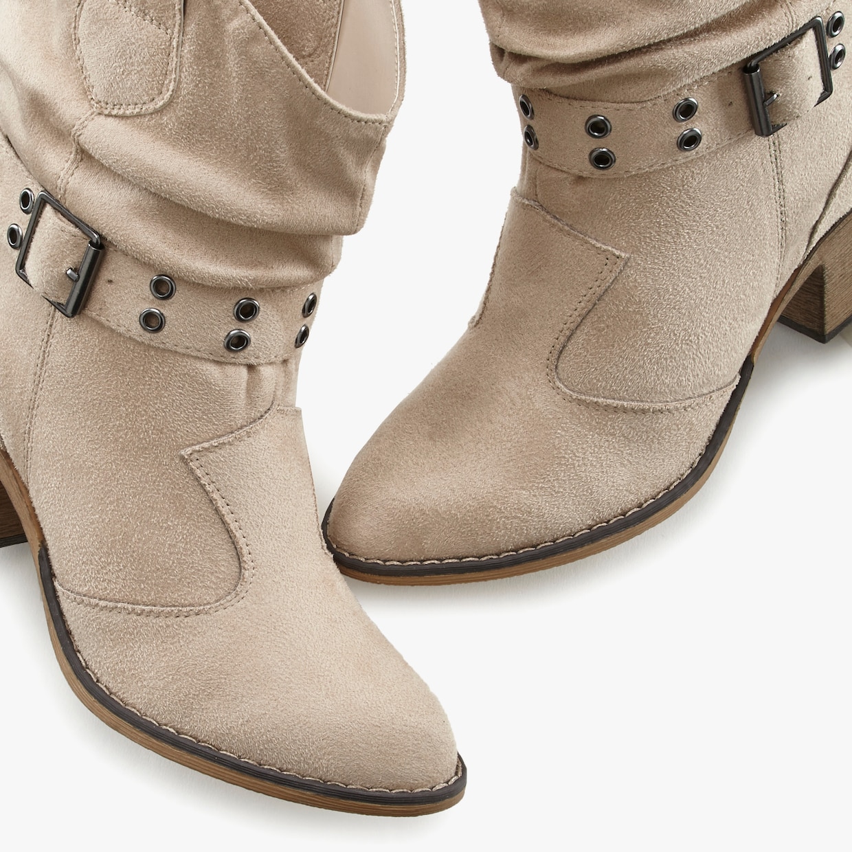 LASCANA Cowboy Stiefelette - beige