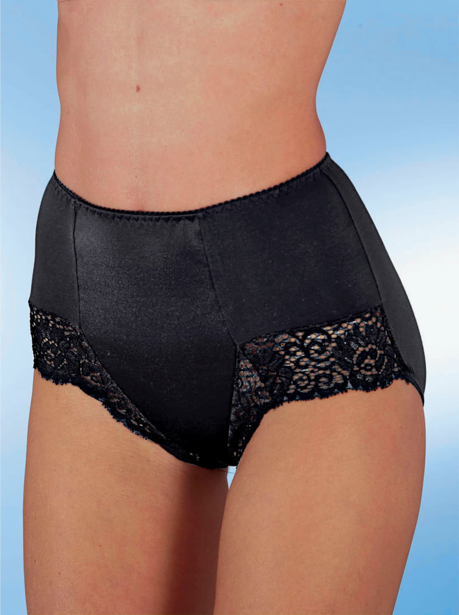 wäschepur Formslip für einen flacheren Bauch - schwarz