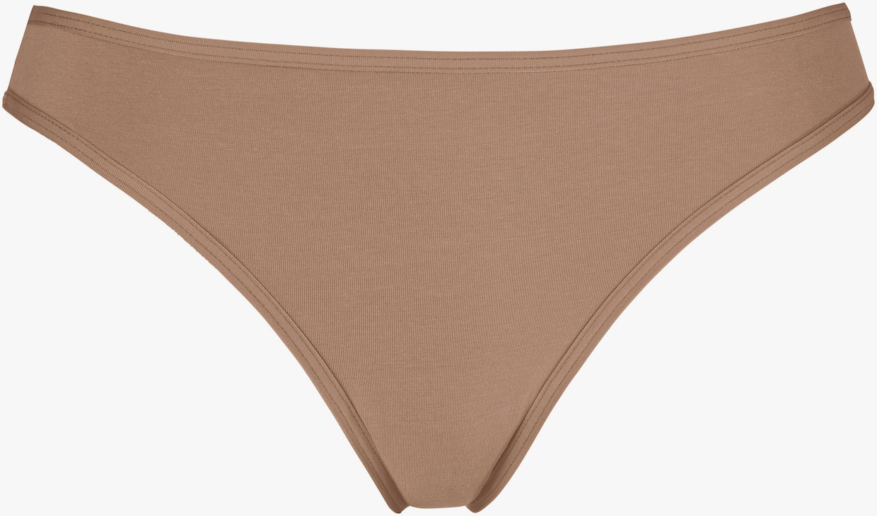 LASCANA String - couleur ivoire, nougat, beige, noir