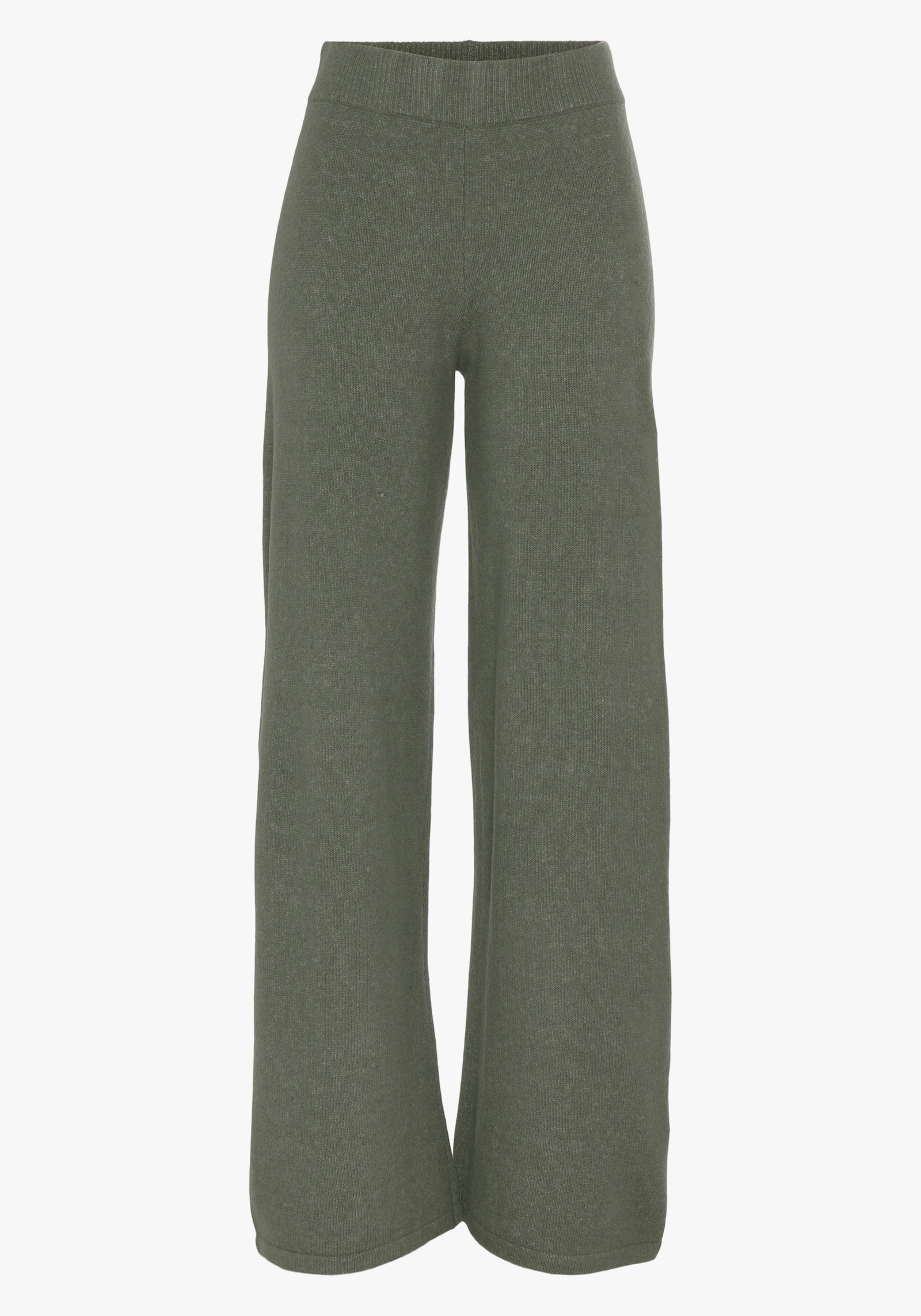 LASCANA Pantalon en tricot - vert