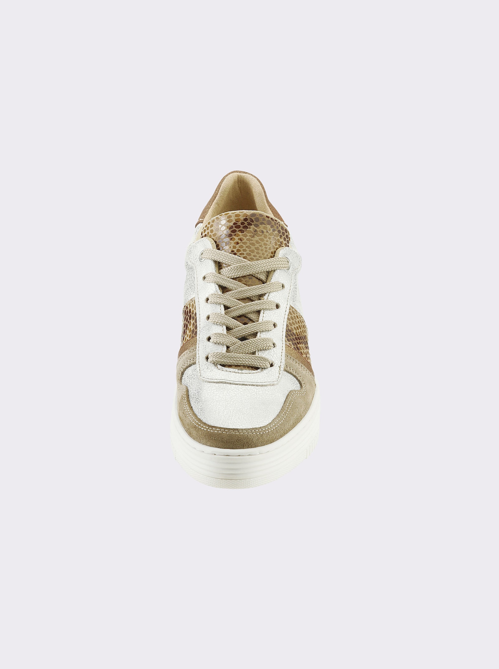 heine Sneaker - taupe-silberfarben