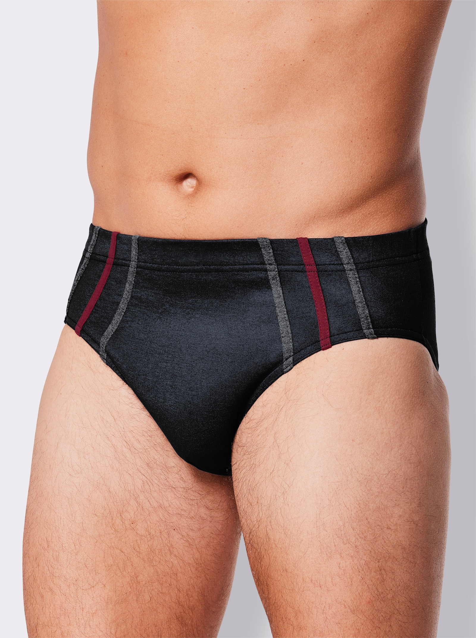 KINGsCLUB Slipy - 3x bílá + 2x černá