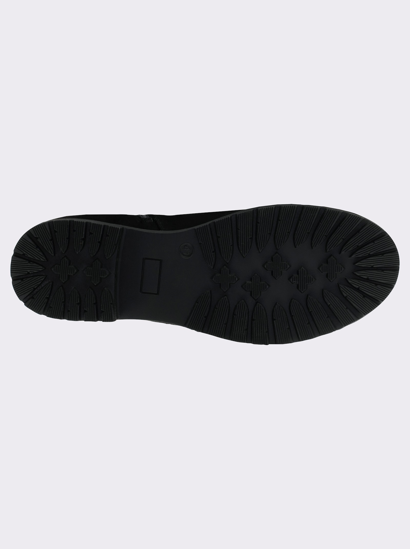 sheego Stiefel mit Schnallenband - schwarz