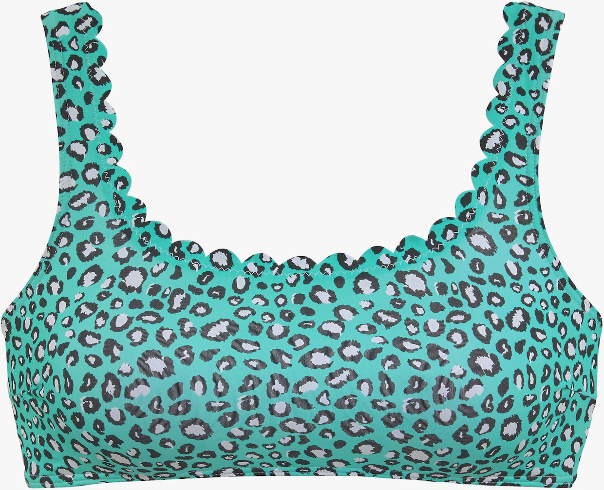 LASCANA Bustierbikinitop - mint geprint