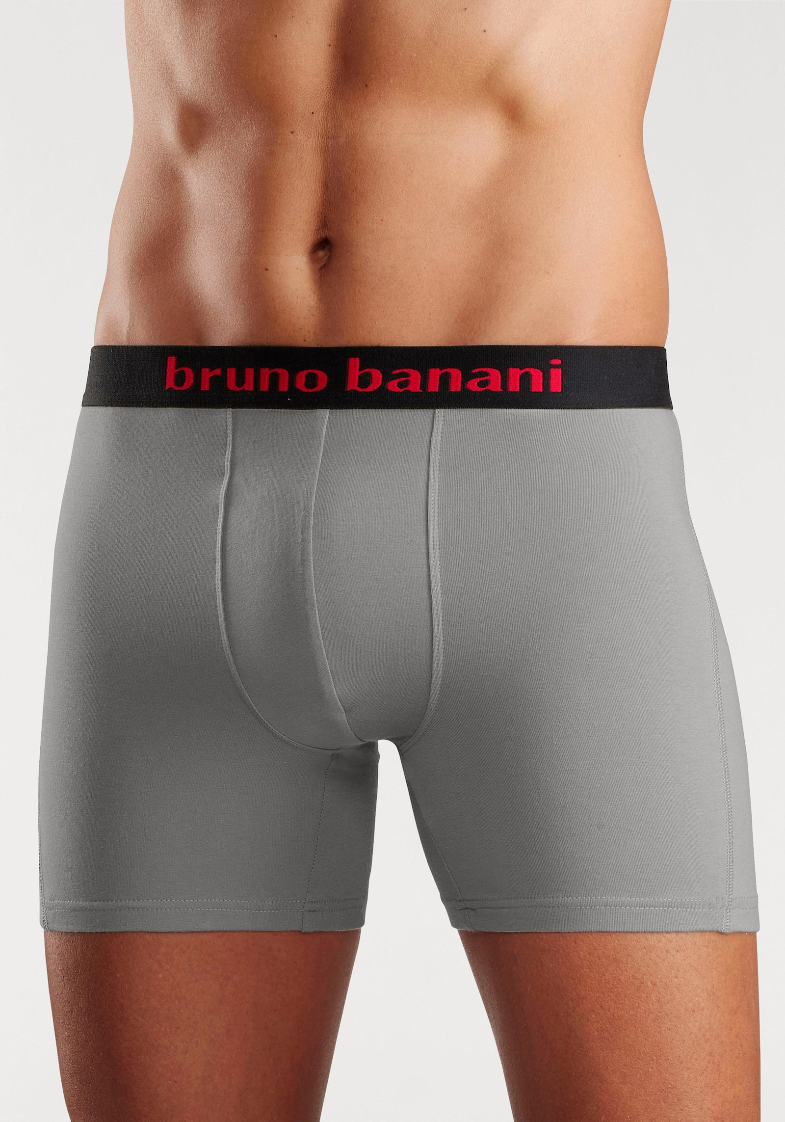 Bruno Banani Boxer - grau, türkis, schwarz, petrol