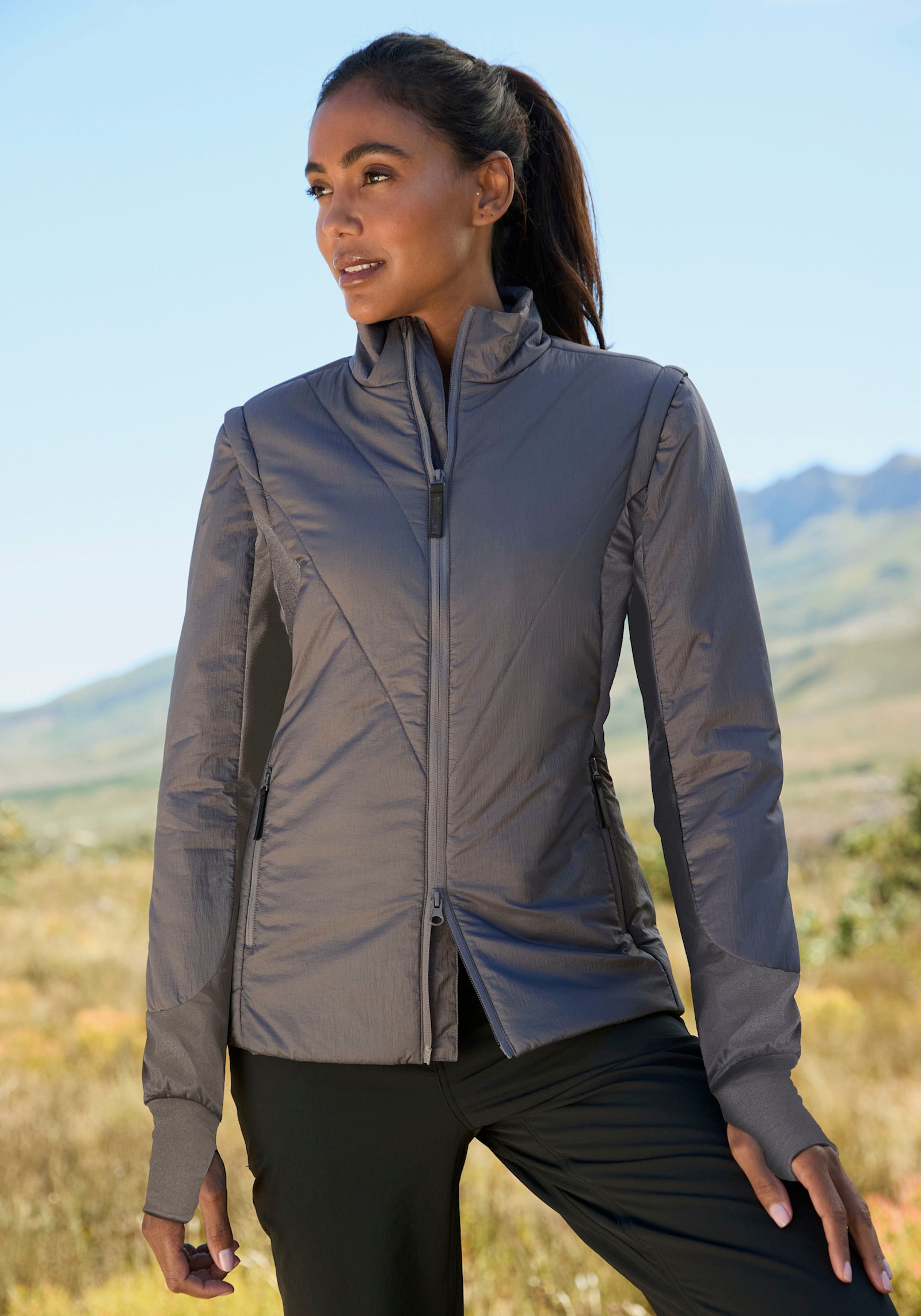 vivance active All-weather jack - mauve