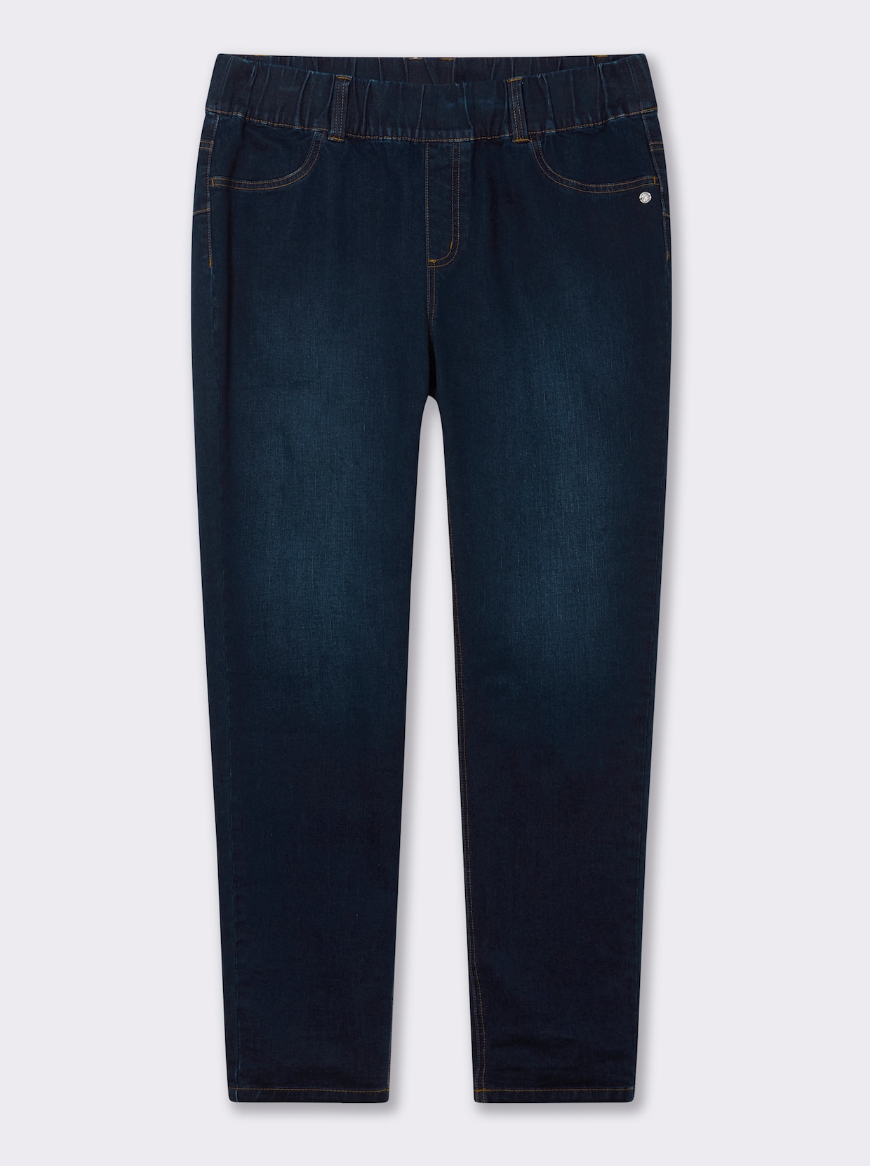 sheego Schlupfjeans - blue-used
