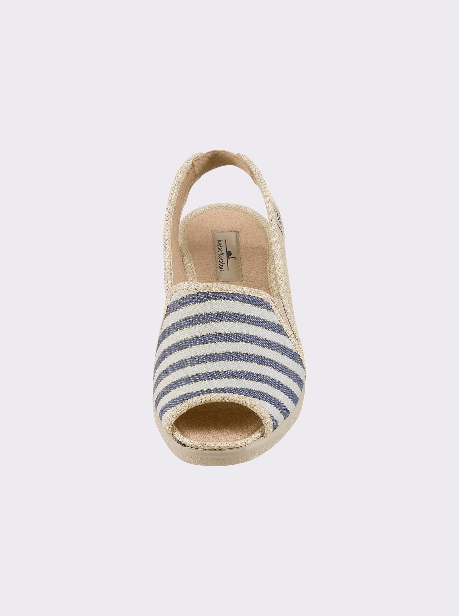 heine Sandale - blau-sand