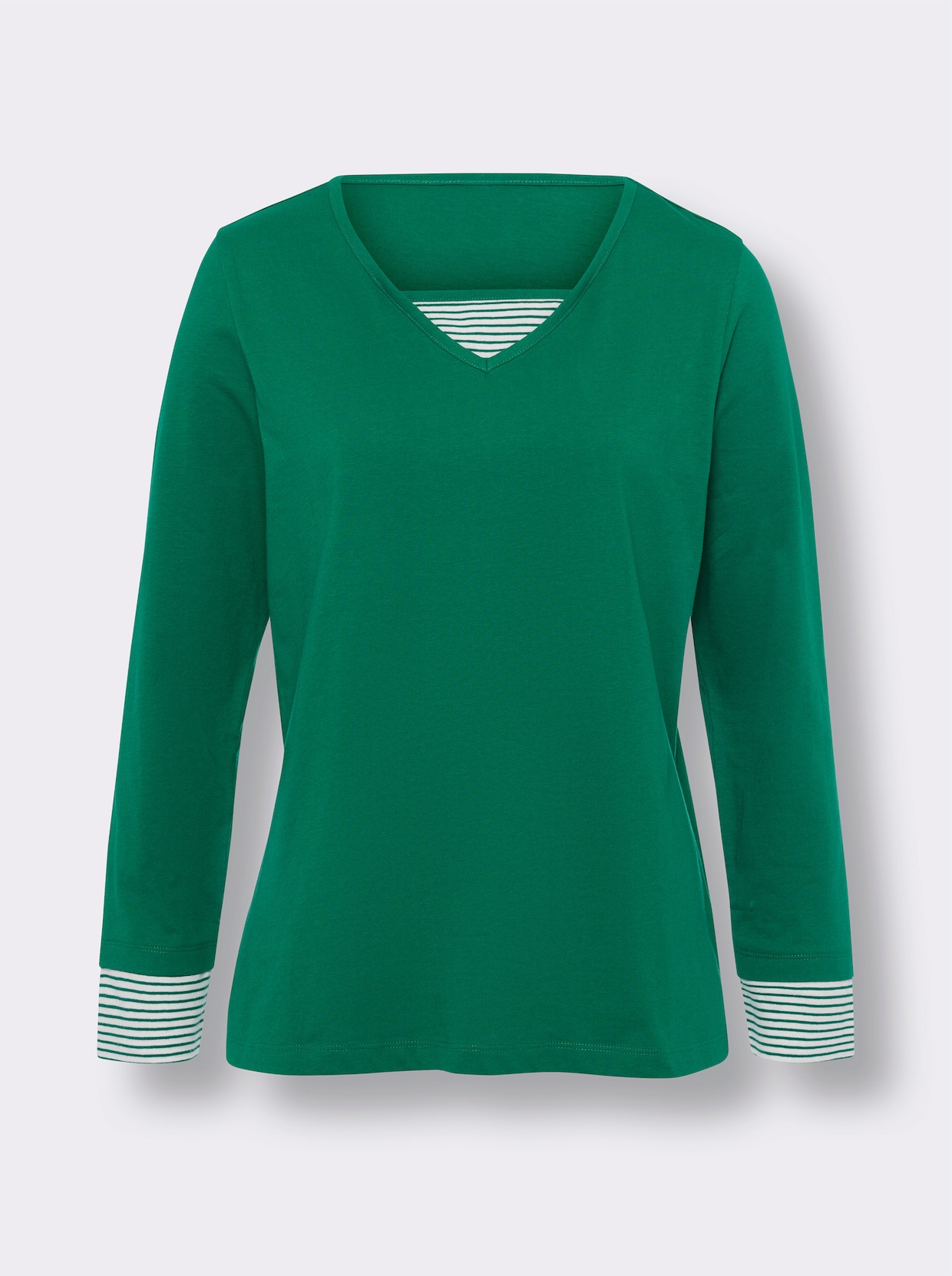 Shirt met lange mouwen - groen