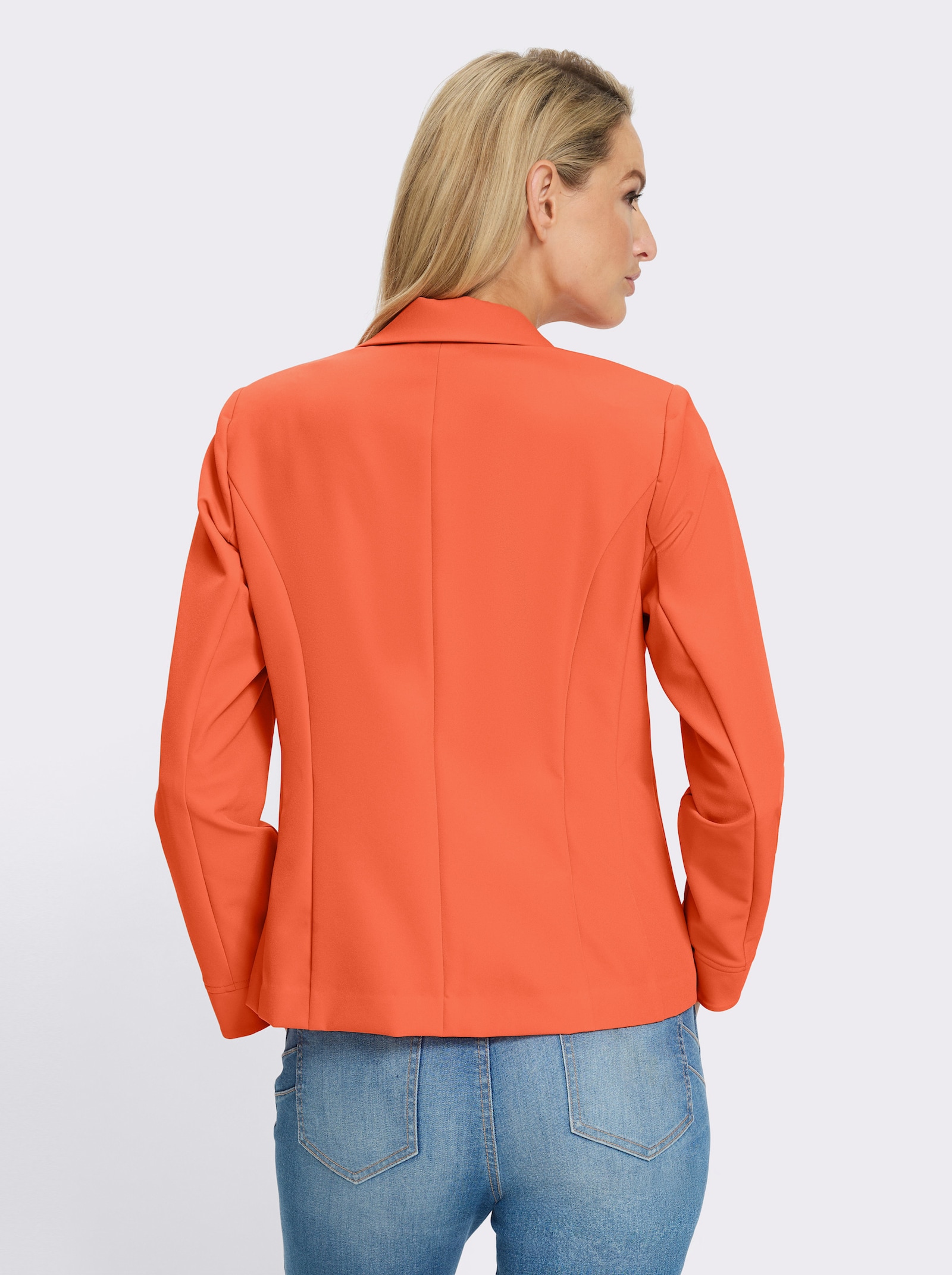 heine Blazer à 2 poches - orange