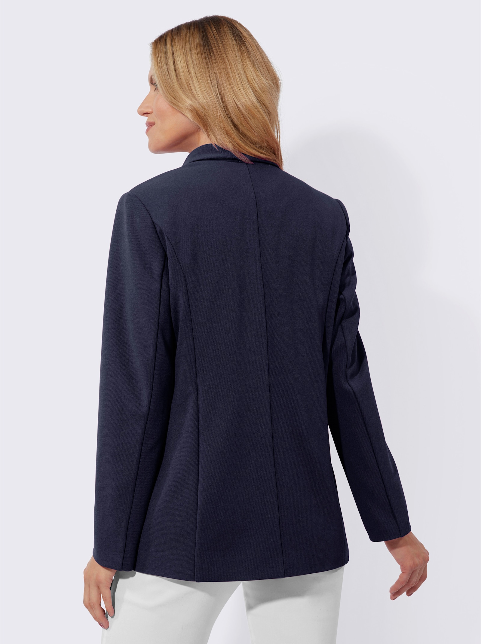 Blazer mit Schalkragen - marine