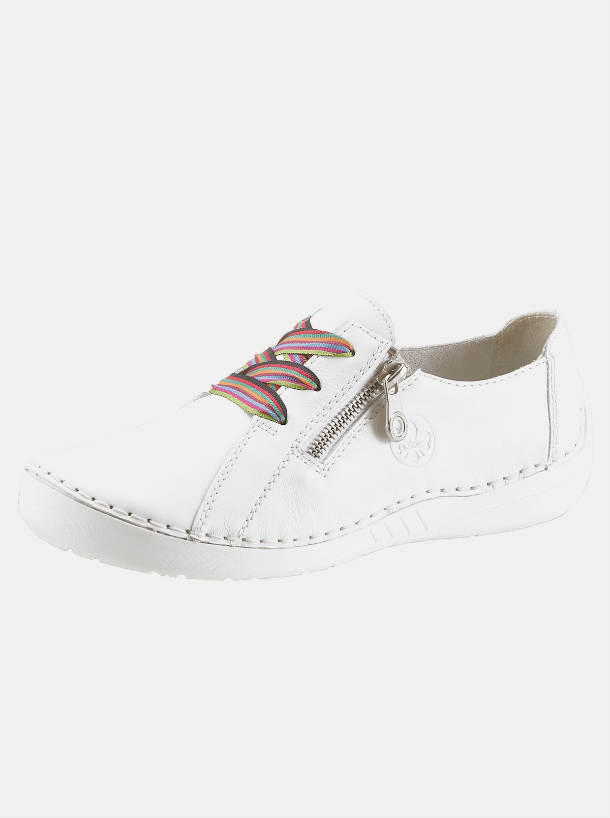 Rieker Schnürschuh - weiß