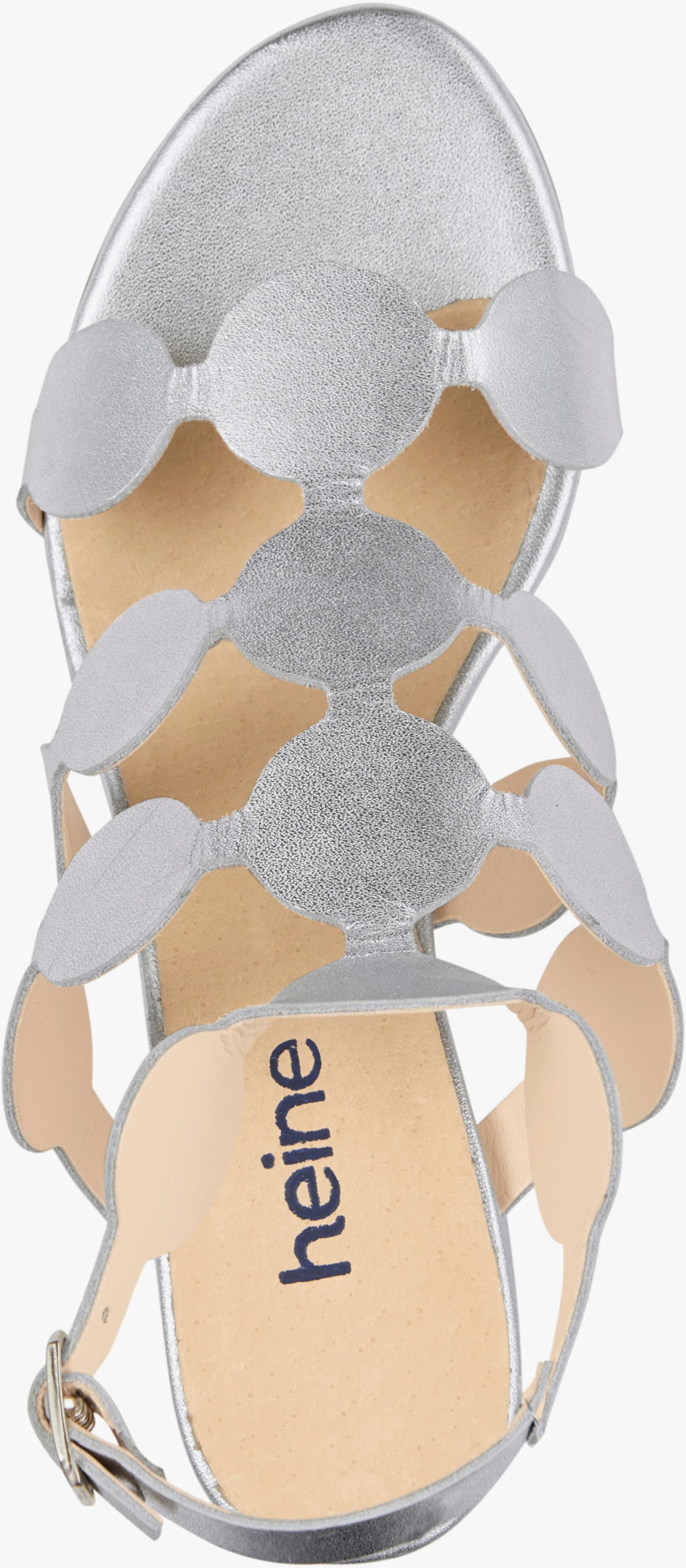 heine Sandales - couleur argent