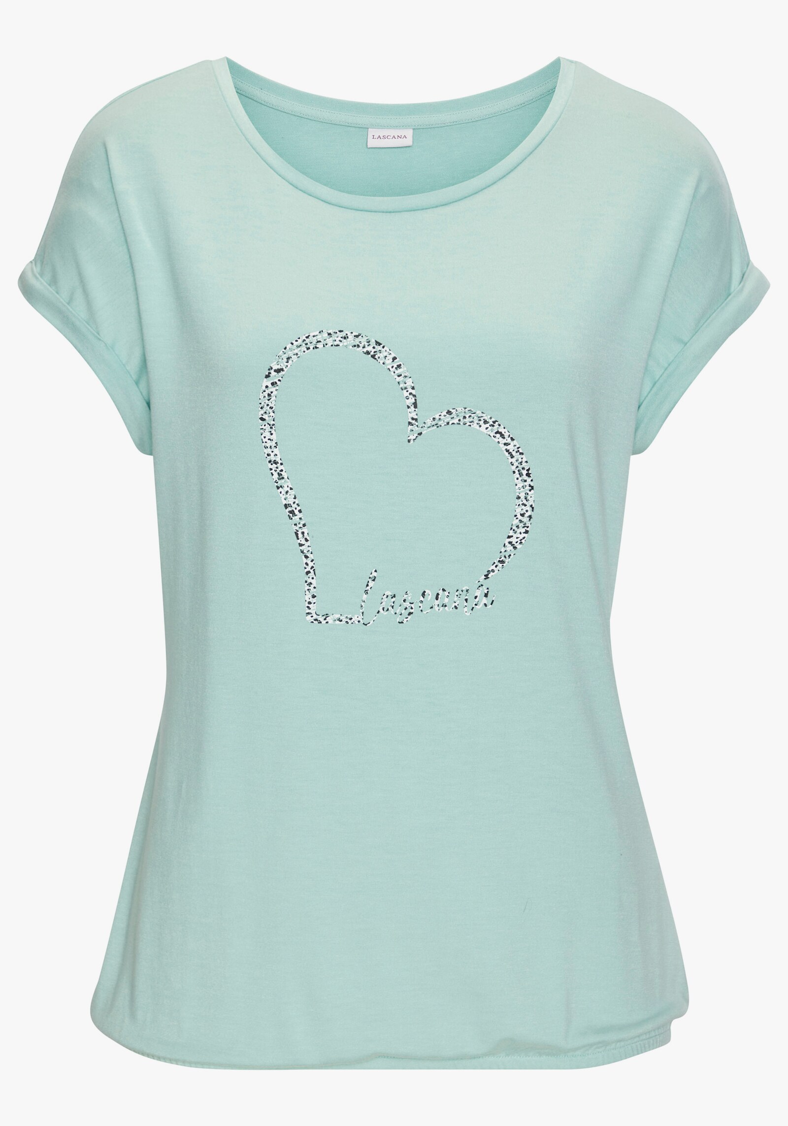 LASCANA Kurzarmshirt - mint