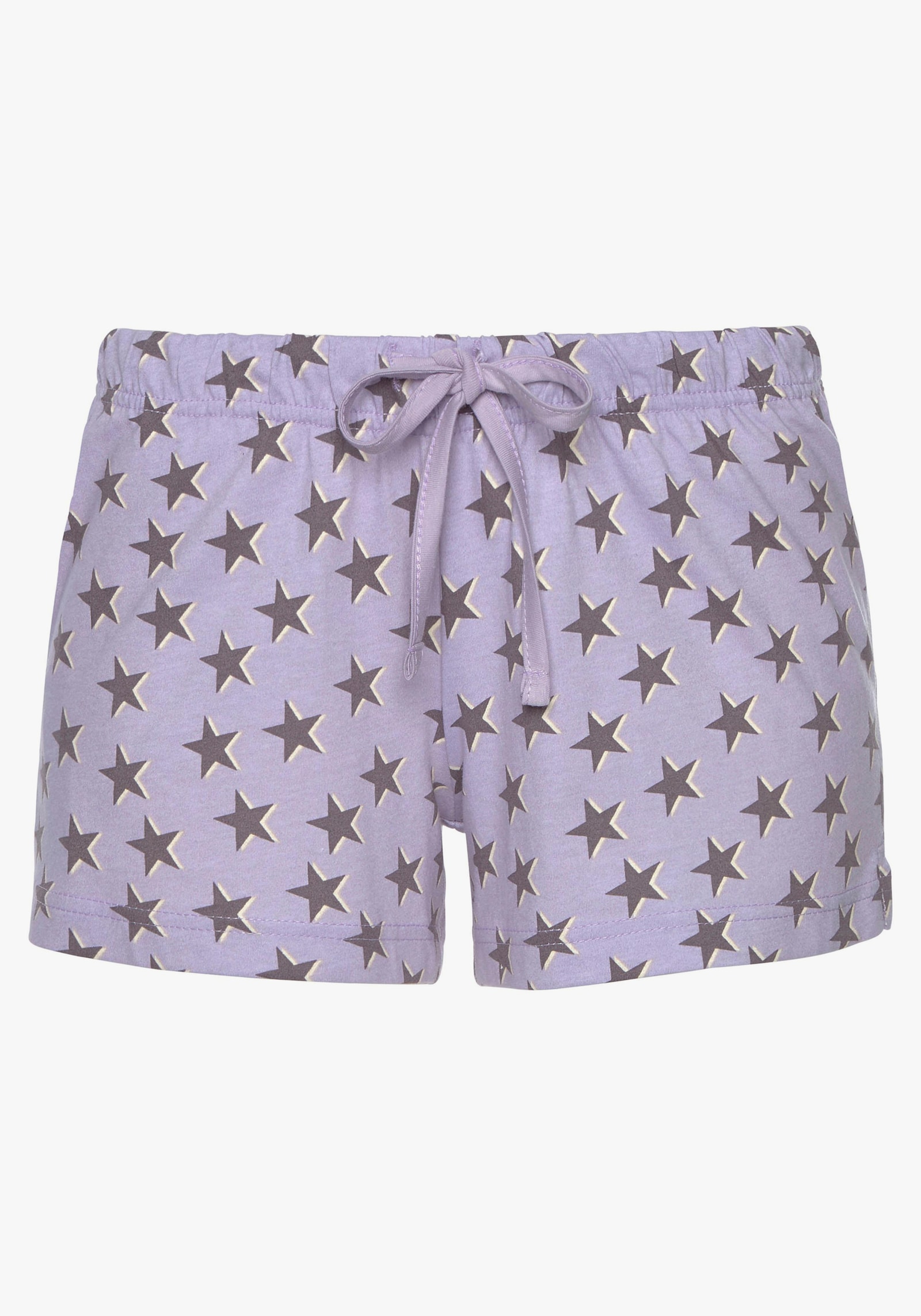 Vivance Dreams Shortama - zwart, lila