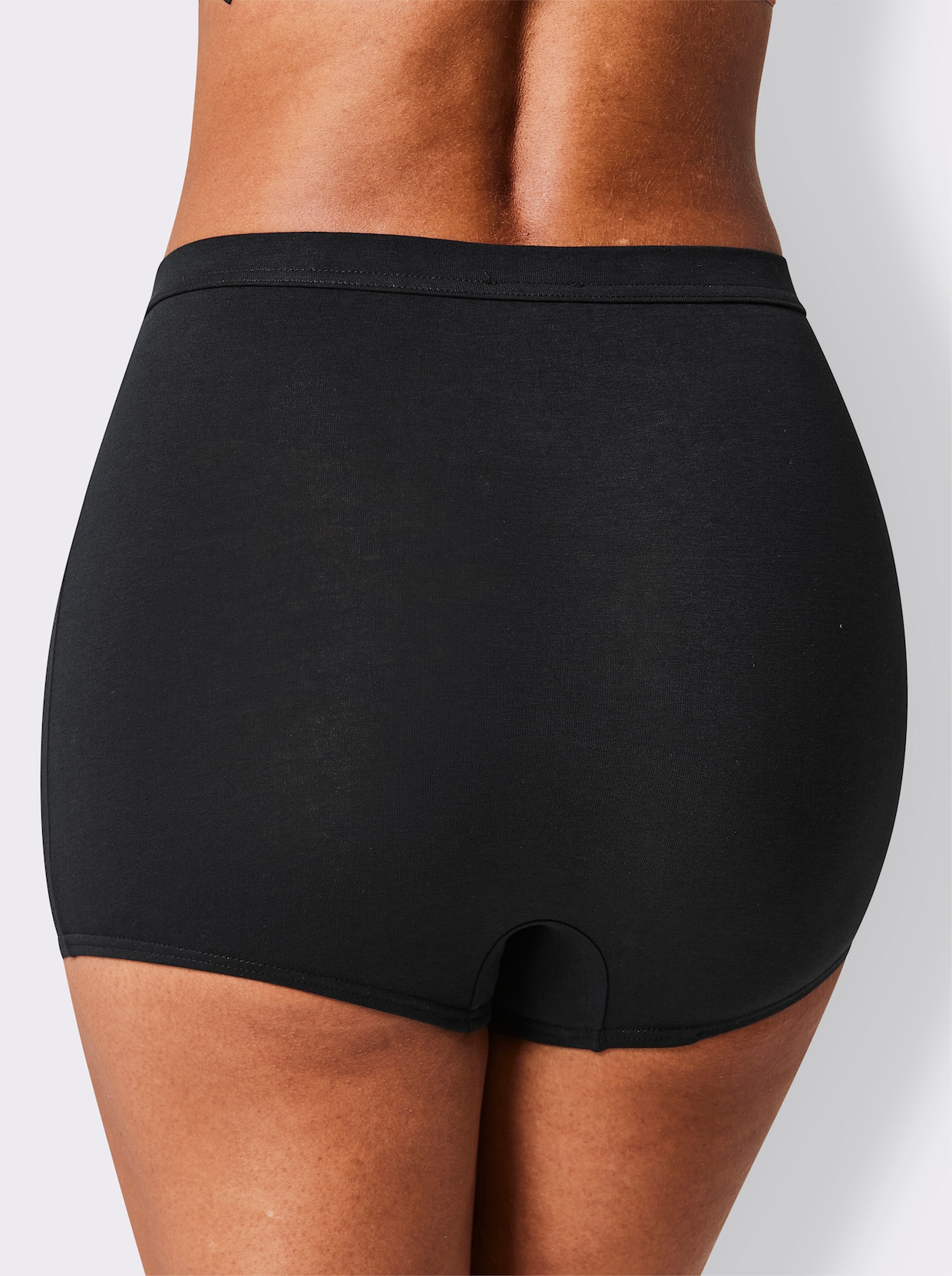 wäschepur Panty - zwart geprint