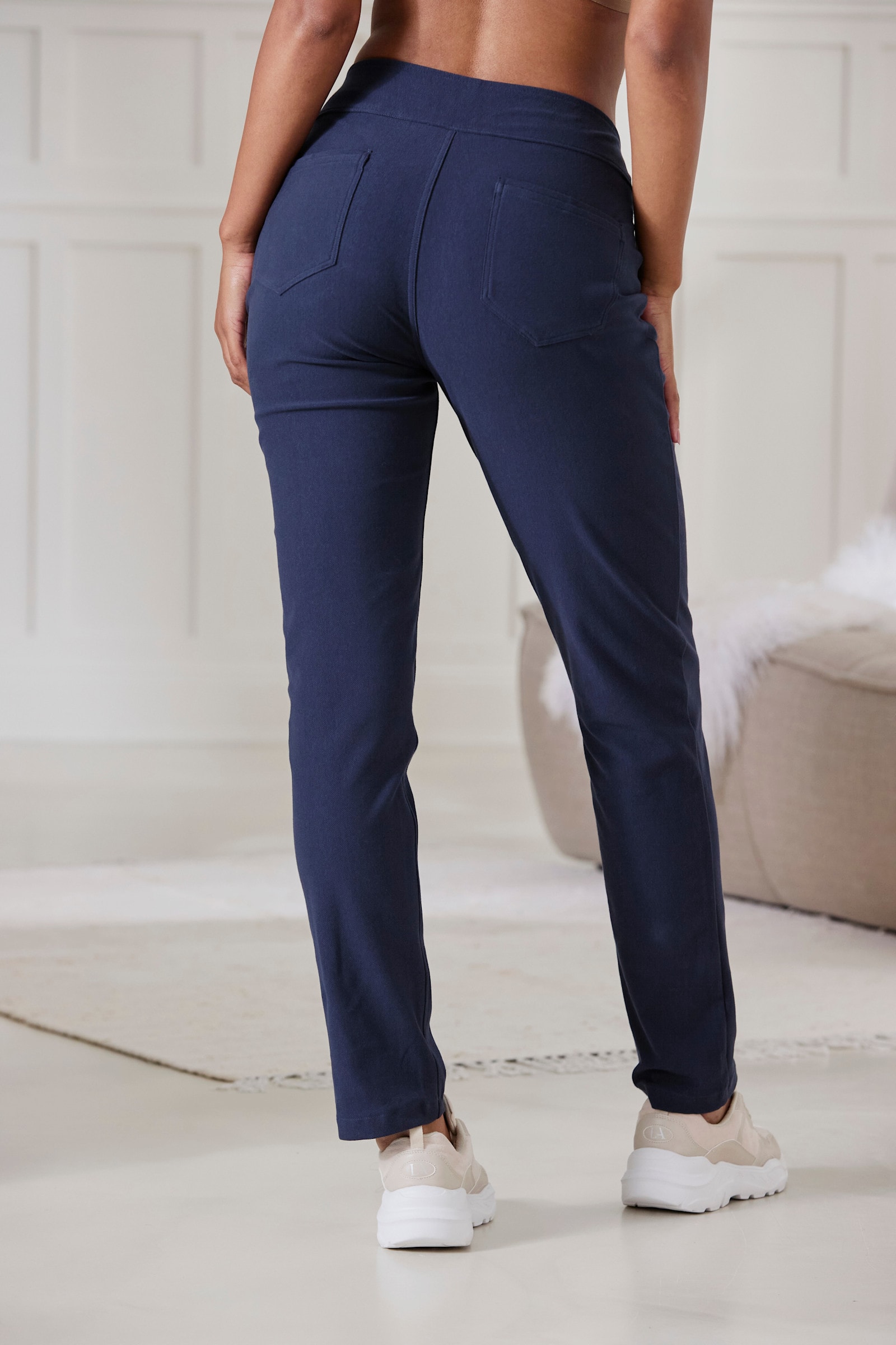 H.I.S comfortbroek - marine